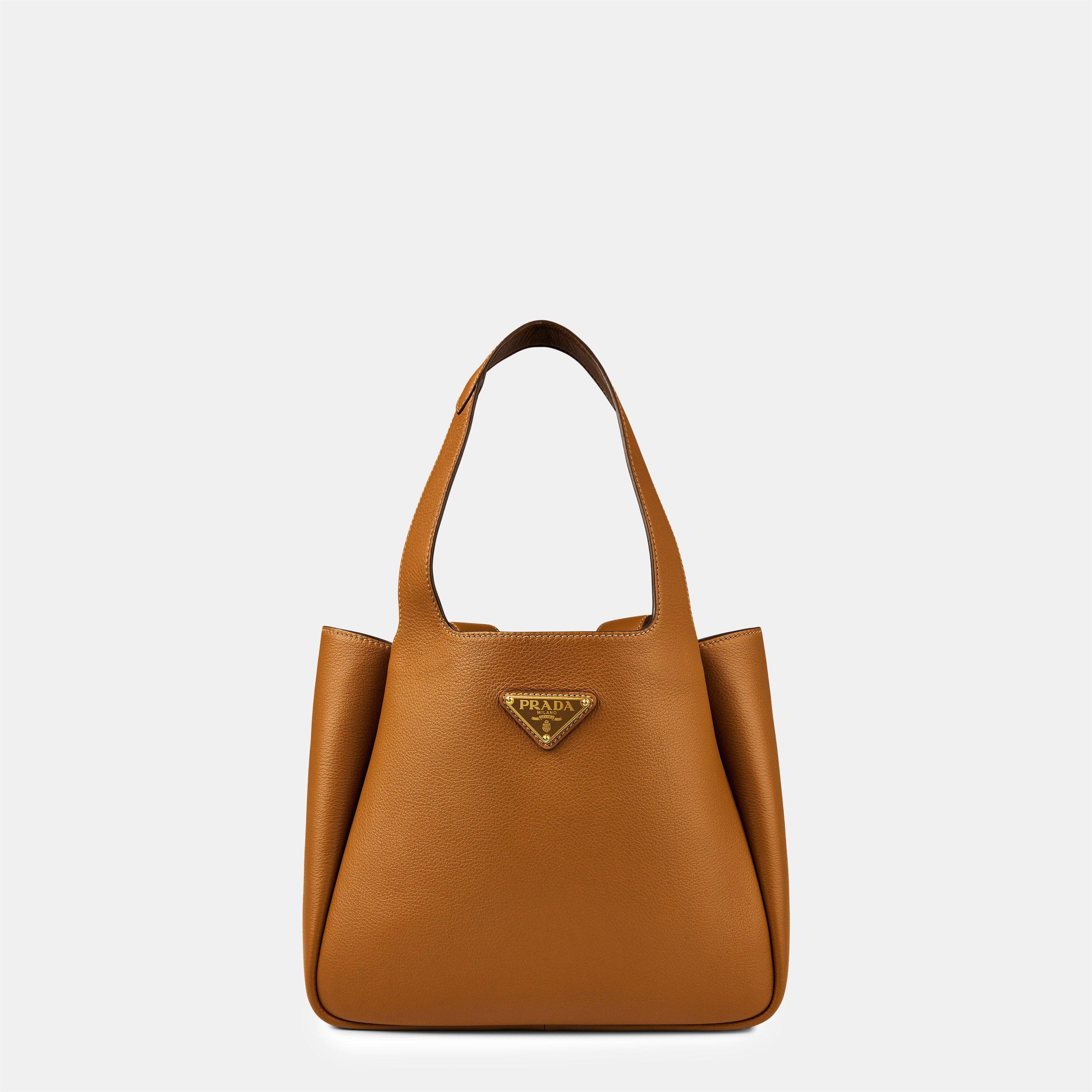 Caramello 0 - Prada - Medium Leather Tote Bag - 1