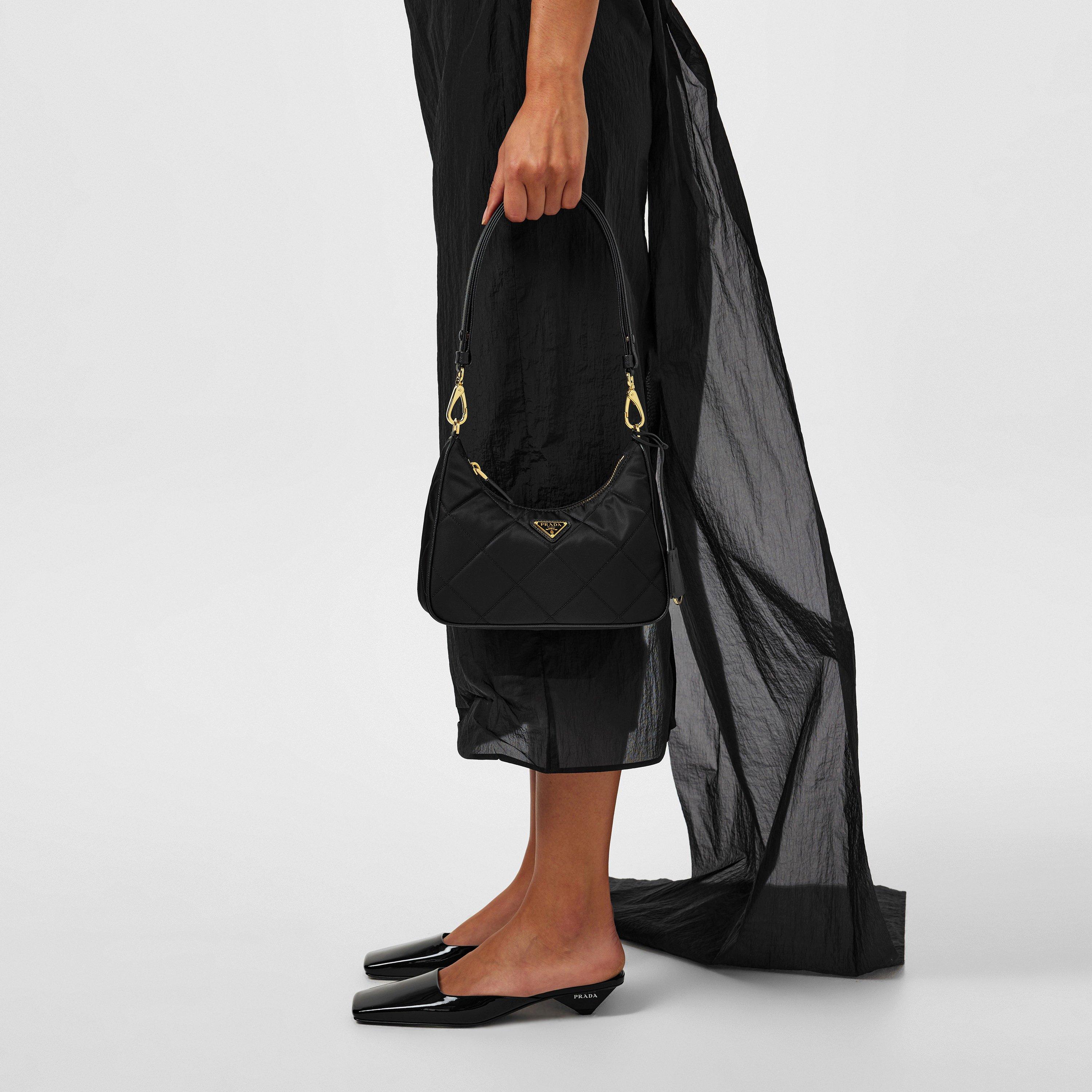 Nero - Prada - Re-Edition 1995 Chaîne Re-Nylon Mini-Bag - 3