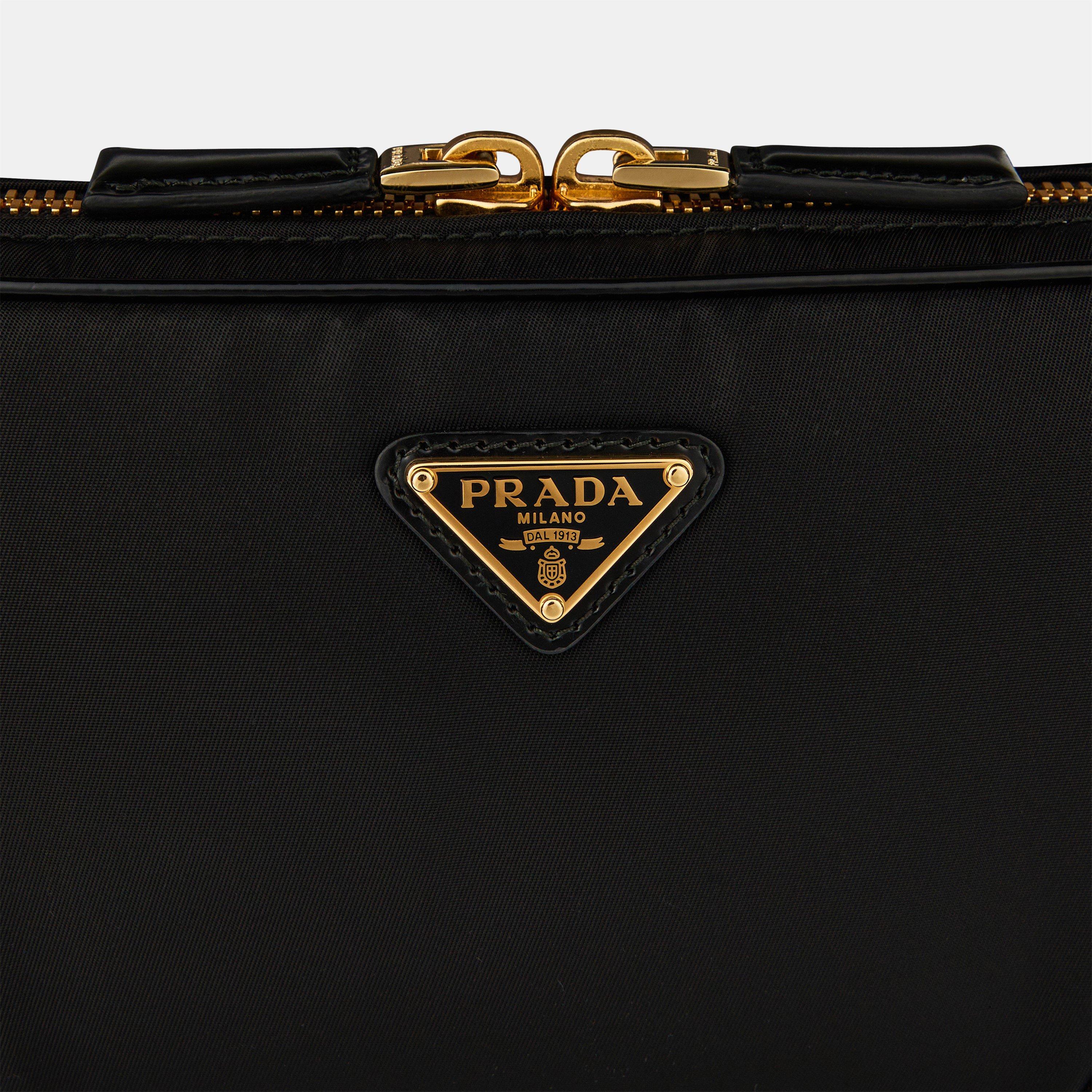 Nero - Prada - Nylon Saffiano Crossbody Bag - 4
