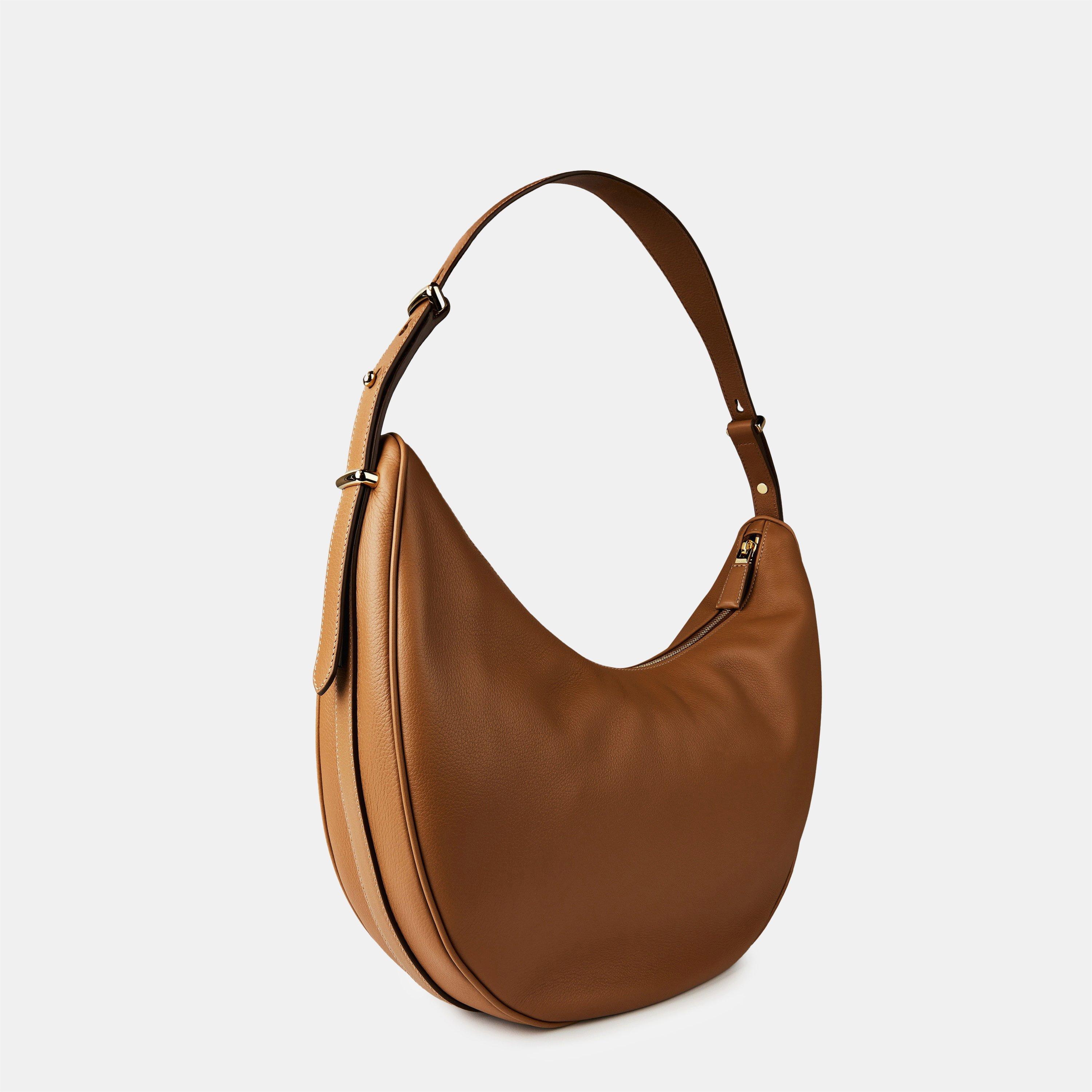Caramello 0 - Prada - Large Leather Shoulder Bag - 2
