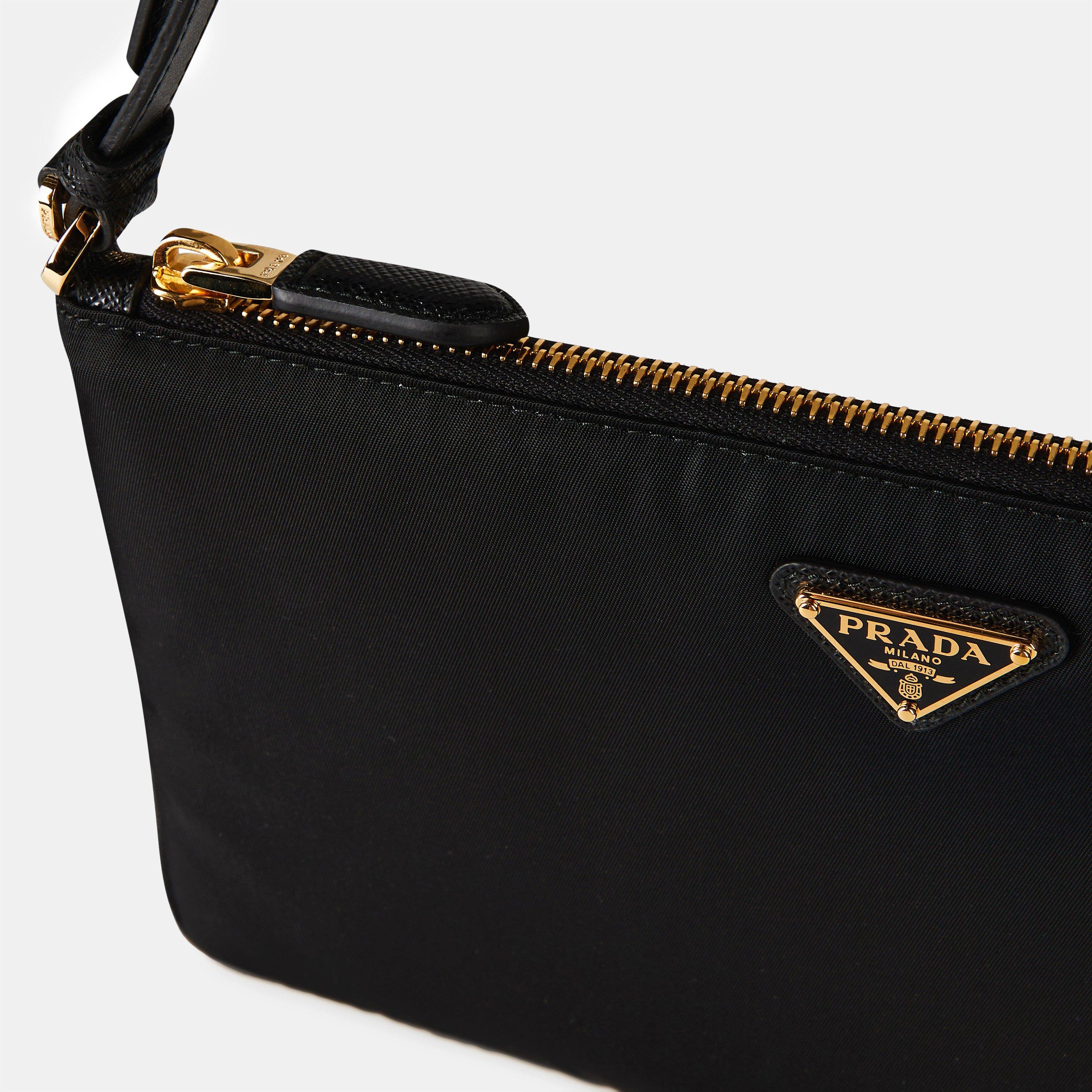 Nero - Prada - Nylon Pouch Shoulder Bag - 4