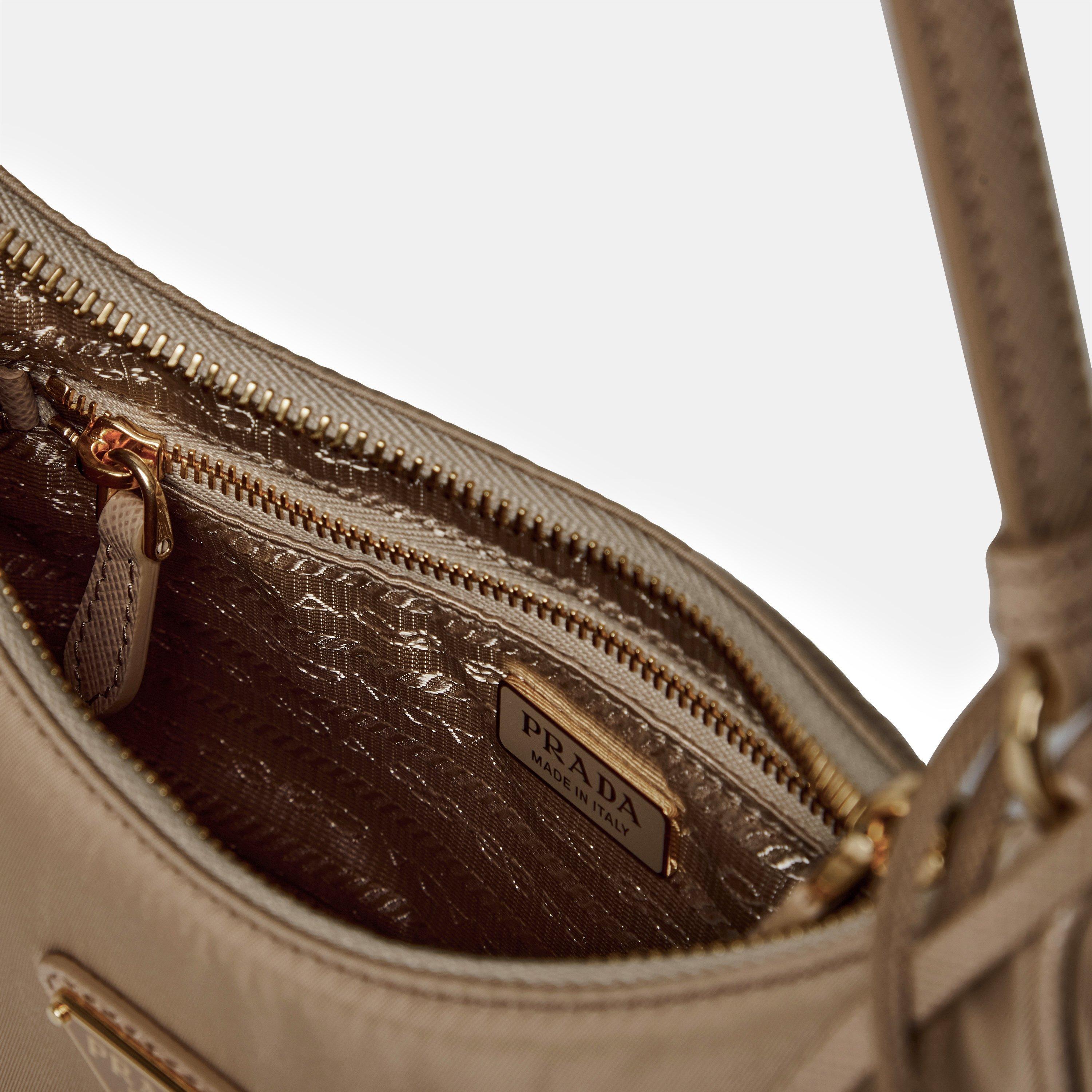 Cammello 1 - Prada - Women's Recycled Nylon Shoulder Bag - 4
