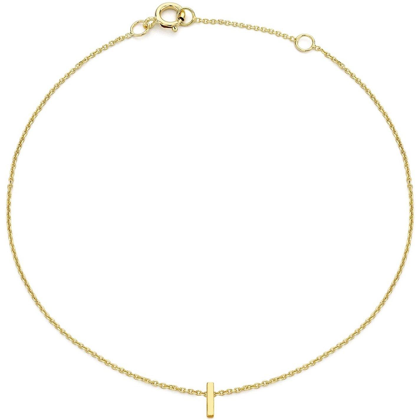 Yellow Gold - Be You - 9ct Mini Initial Bracelet - 9