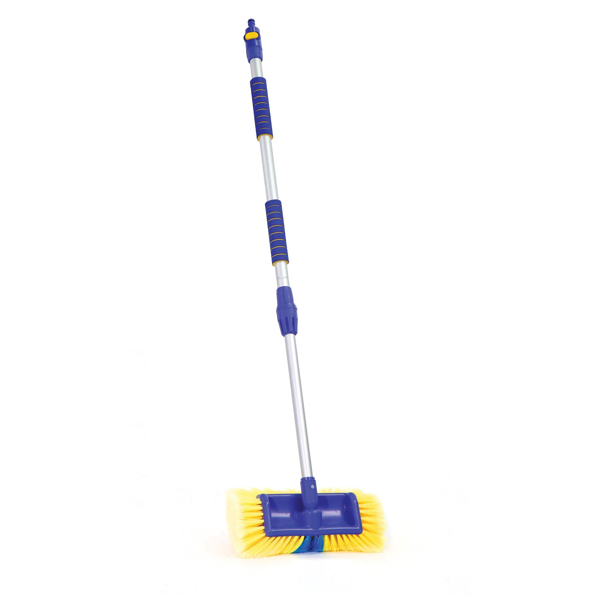 Blue/Yellow - Streetwize - Blaster Brush - 2 in 1 Wash Brush with Jet Spray - 1