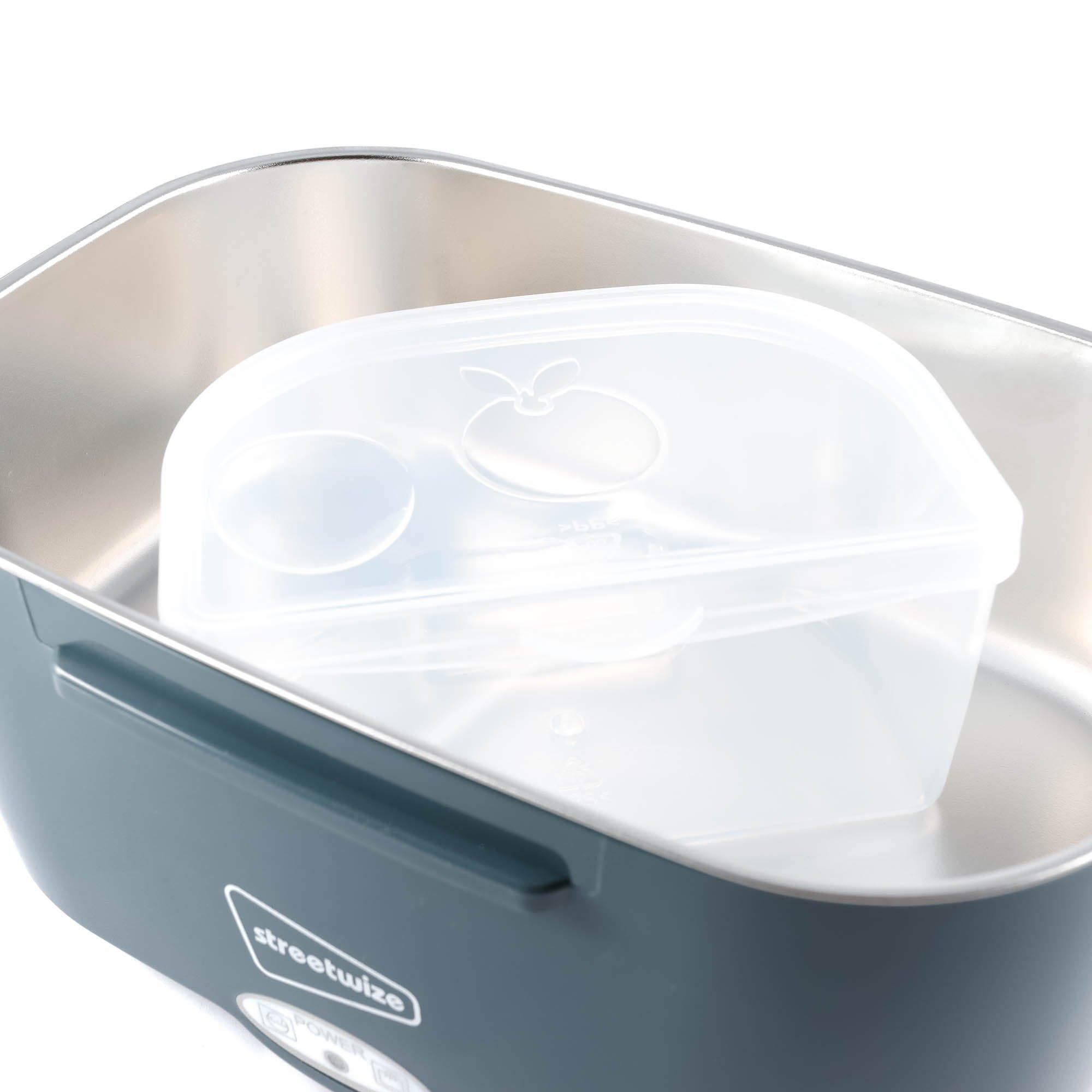 Grey/Turquoise - Streetwize - Electric Food Heater Lunch Box - 6