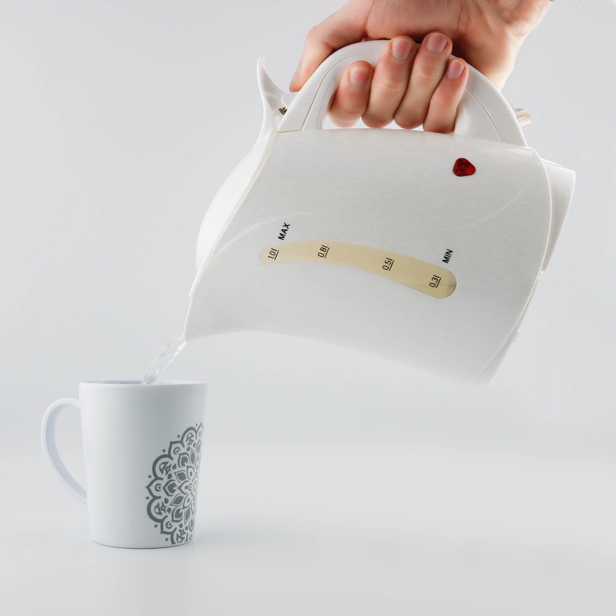 White - Streetwize - 12v Large Capacity Kettle - 3