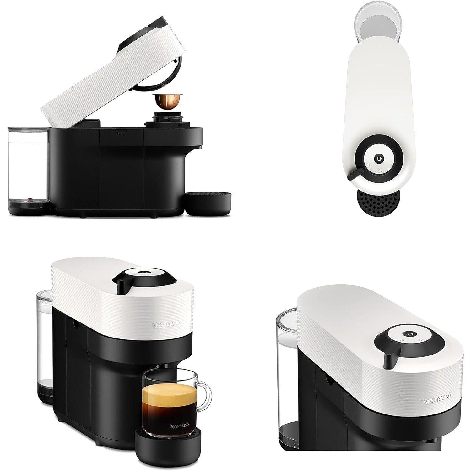 White - Nespresso - Nespresso Vertuo Pop Coffee Pod Machine By Krups - 7