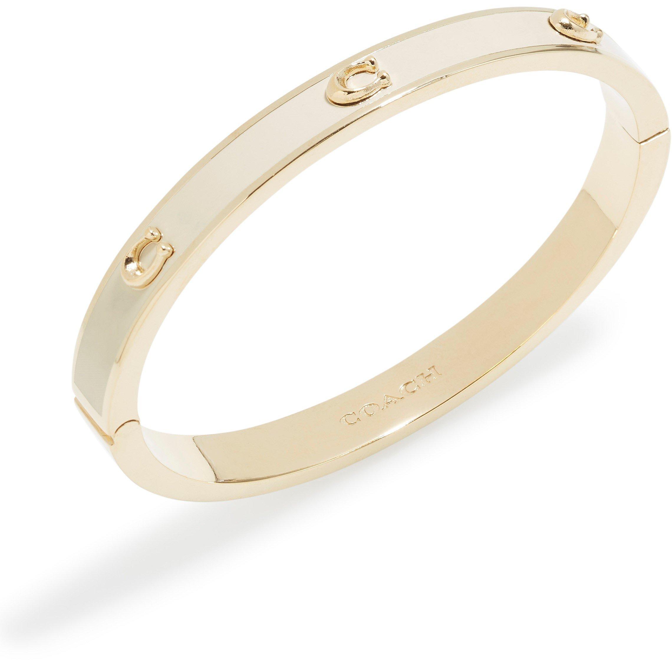 GOLD - Coach - COACH LOGO BRACELET BANGLE - 2