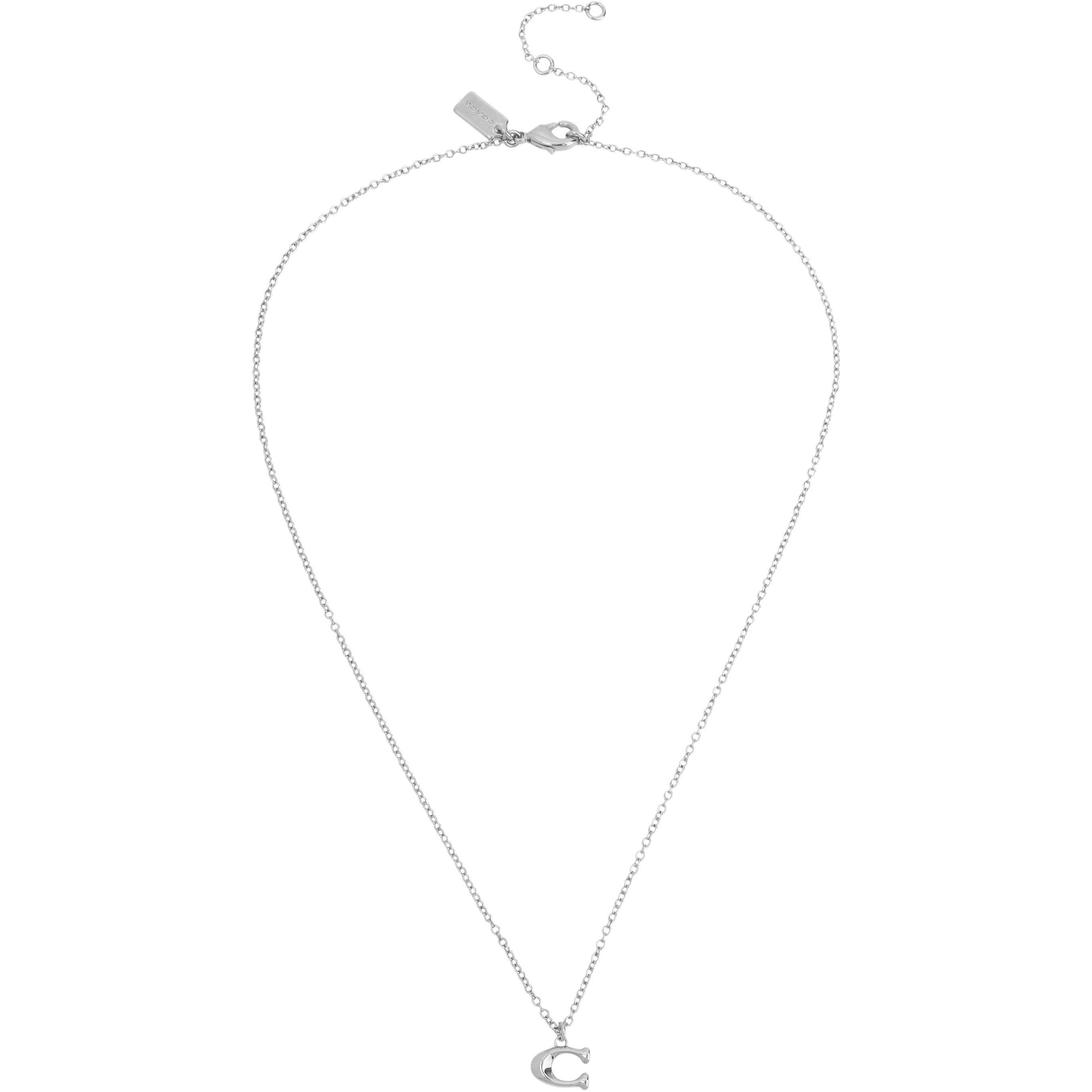 Coach COACH STARTER CHAIN NECKLACE - Silver