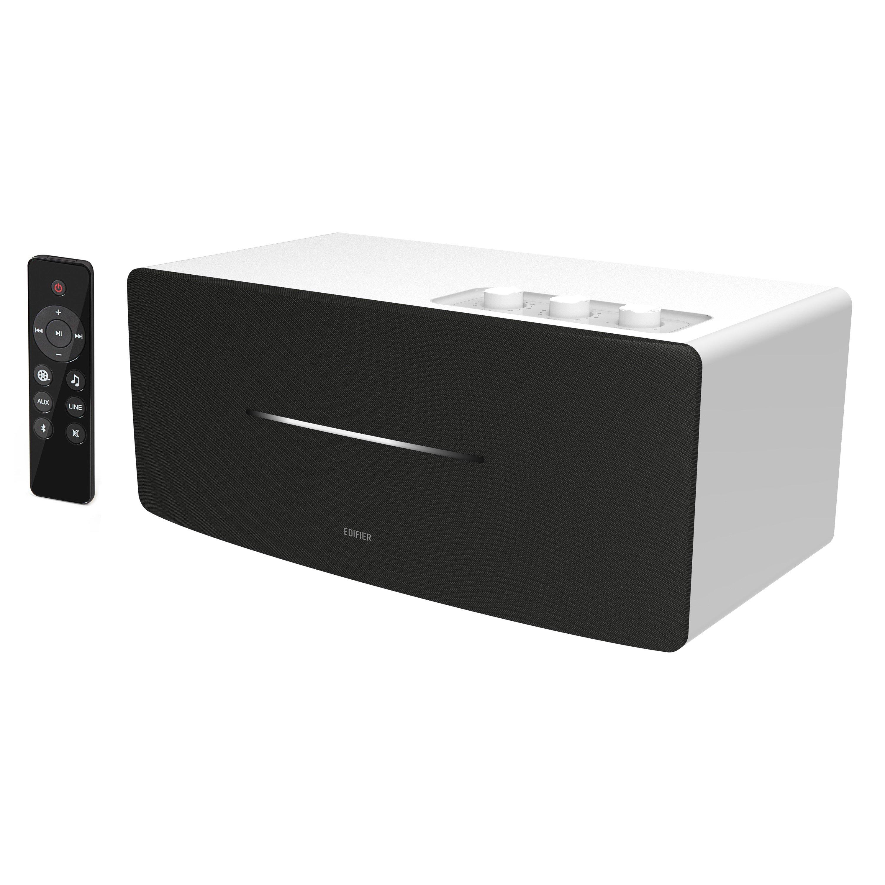 White - Edifier - Edifier D12 2.1 Stereo Bluetooth Speaker White - 1