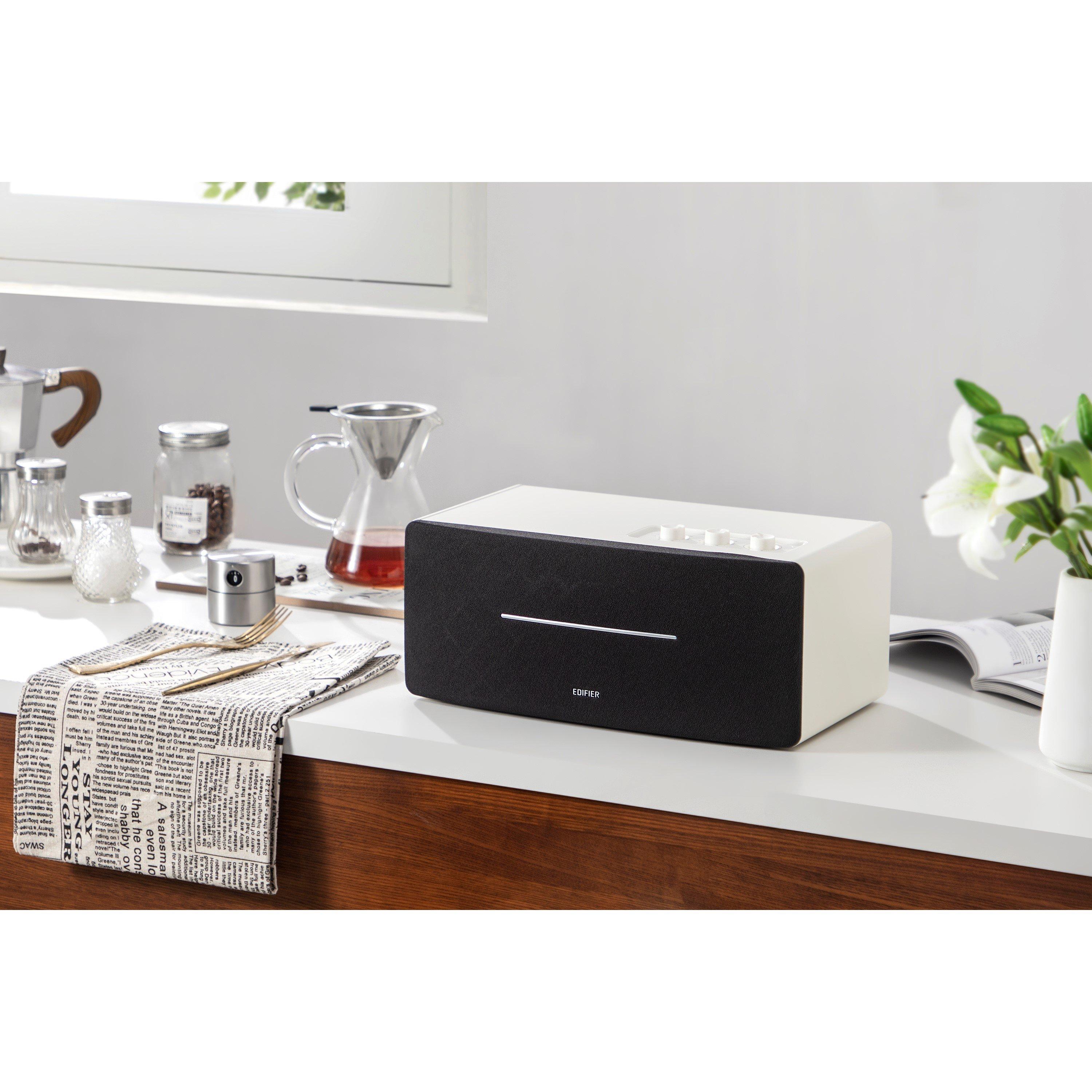 White - Edifier - Edifier D12 2.1 Stereo Bluetooth Speaker White - 4