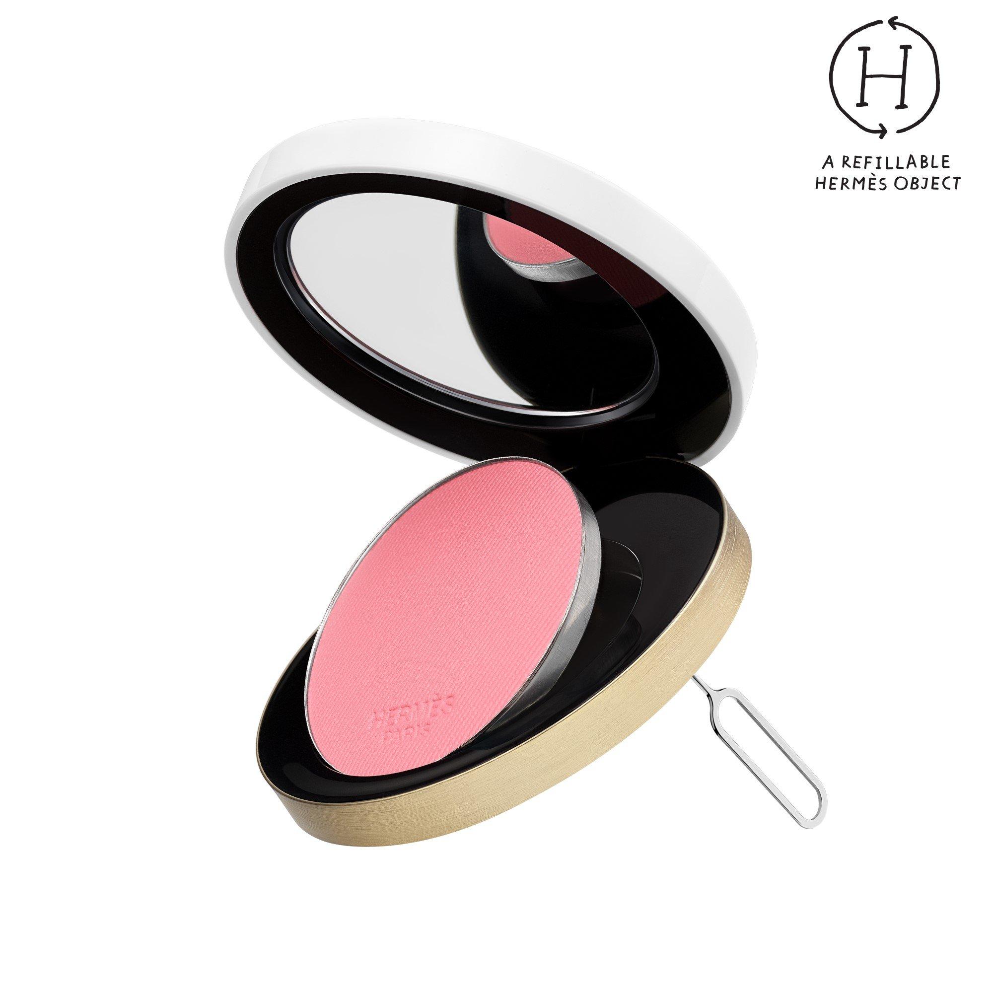 Pink - Hermes - Rose Hermès, silky blush powder refill - 3