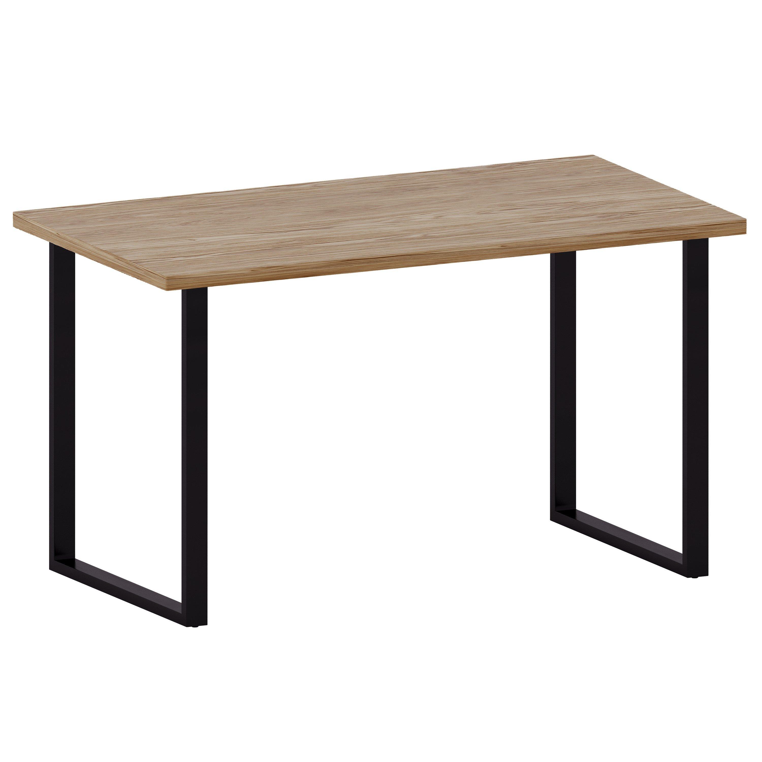 Oak - Lassic - 4 Seater Dining Table With U Shape Legs - 8