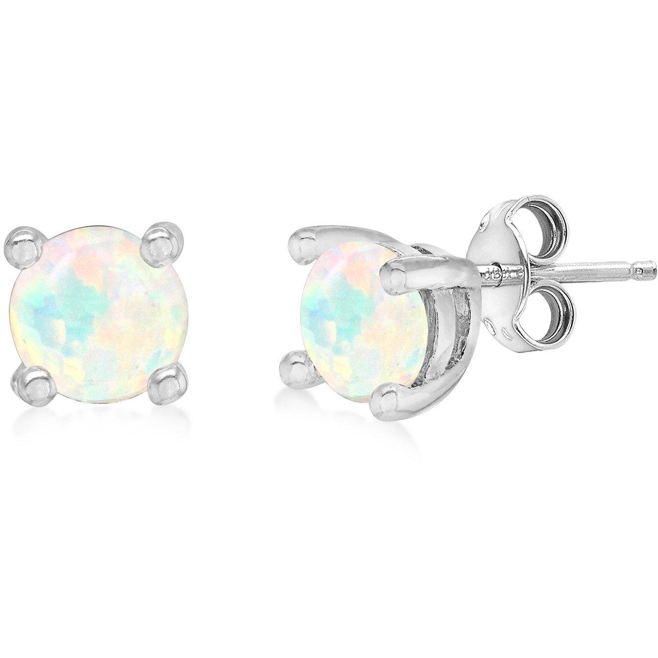 Sterling Silver - Be You - Silver Birthstone Studs - 10