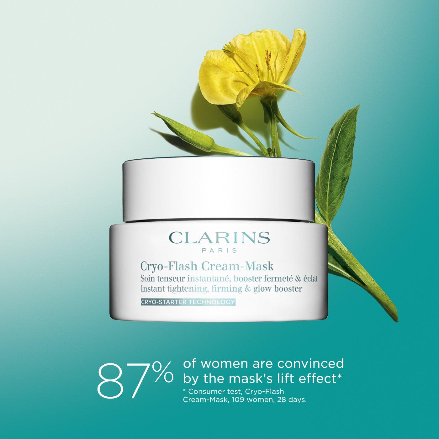 Clarins Edit | Cryo-Flash Cream-Mask | Face Masks | FRASERS