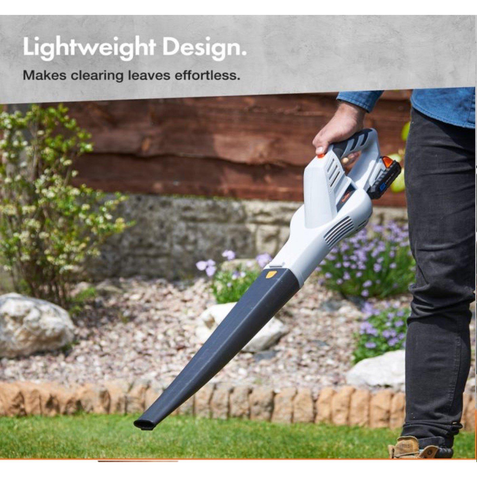 Grey - VonHaus - VonHaus G-series Cordless Leaf Blower - 3