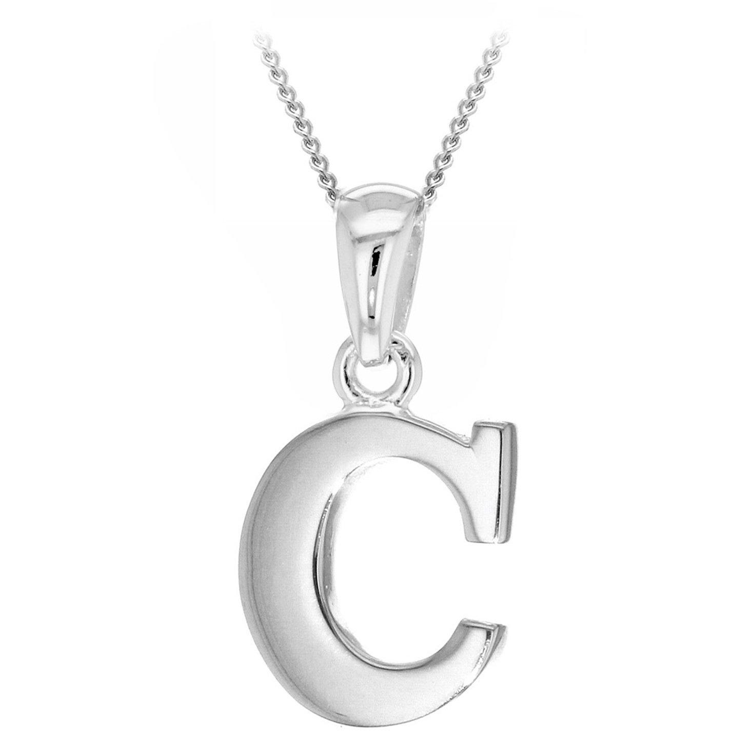 Sterling Silver - Be You - Silver Initial Necklace - 4