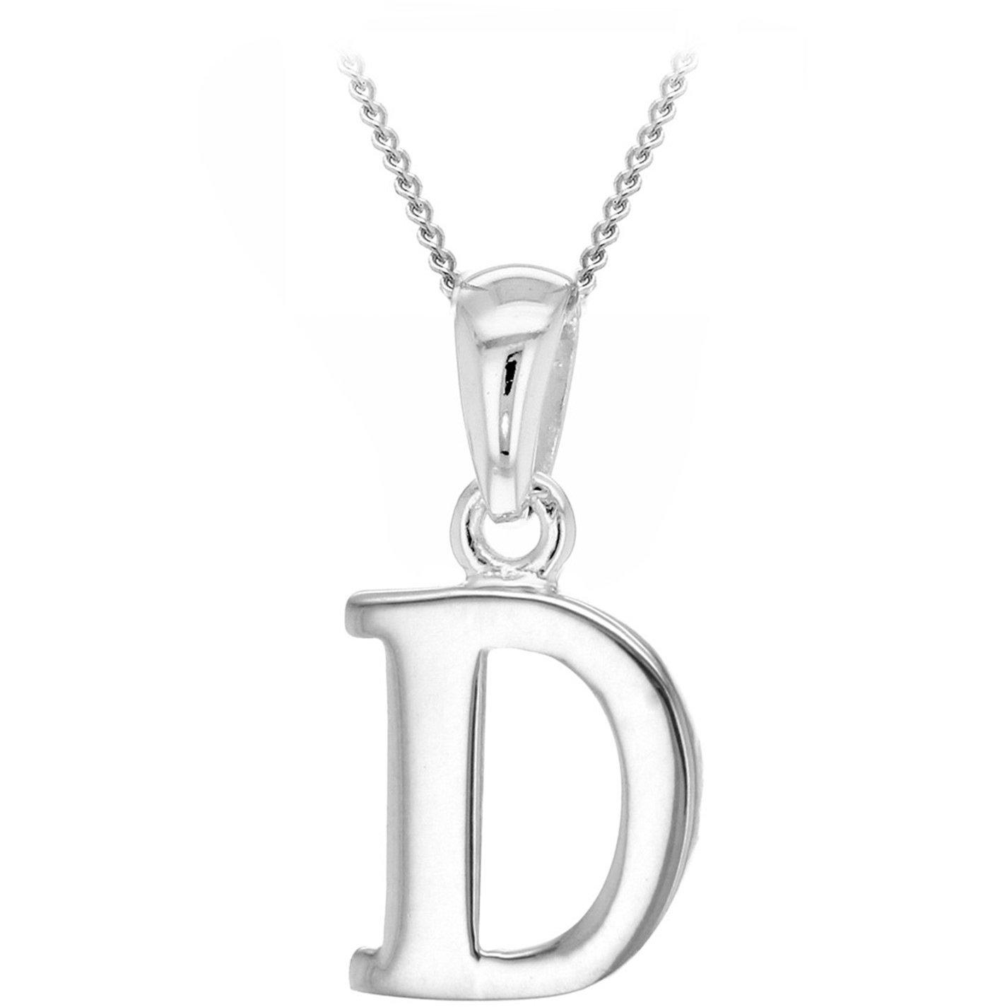 Sterling Silver - Be You - Silver Initial Necklace - 5