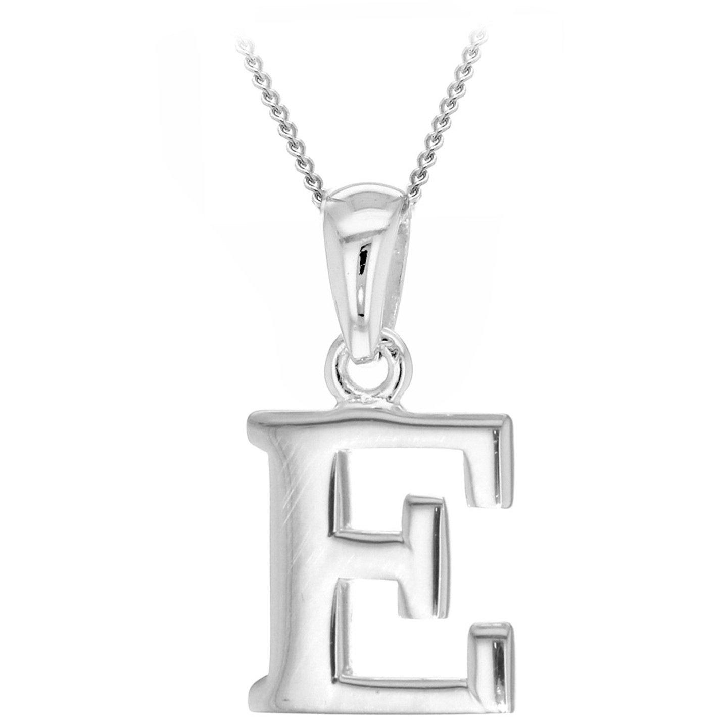 Sterling Silver - Be You - Silver Initial Necklace - 6
