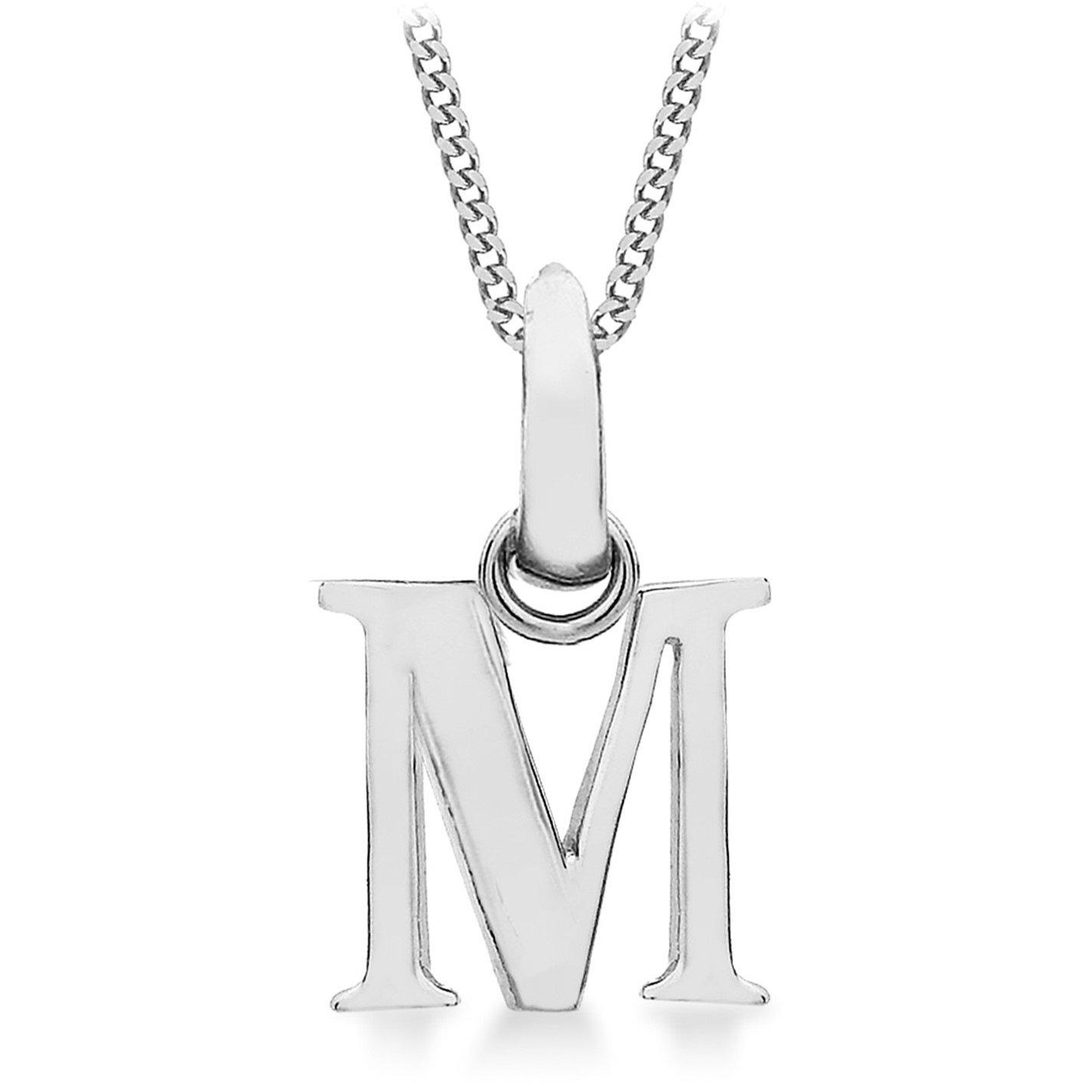 Sterling Silver - Be You - Silver Initial Necklace - 9