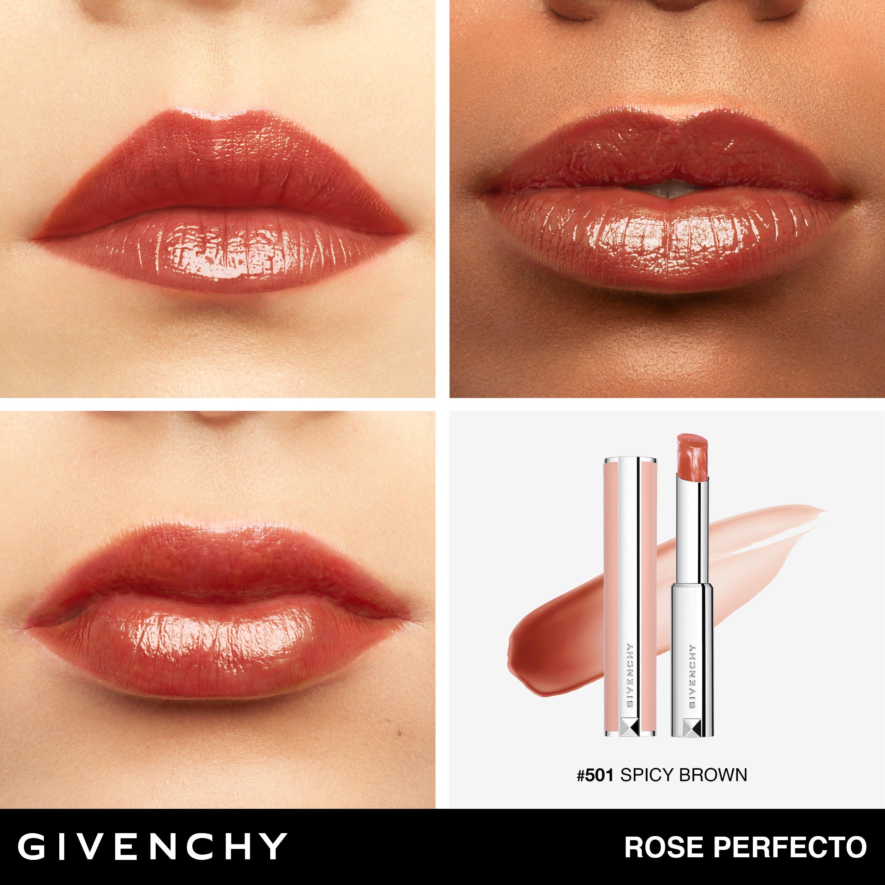 501 Brown - GIVENCHY - Givenchy Rose Perfecto Beautifying Lip Balm - 3