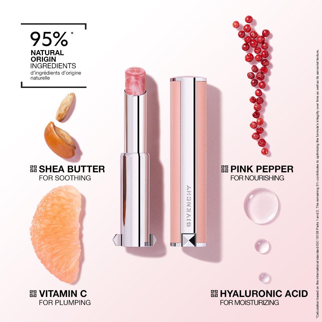 501 Brown - GIVENCHY - Givenchy Rose Perfecto Beautifying Lip Balm - 4