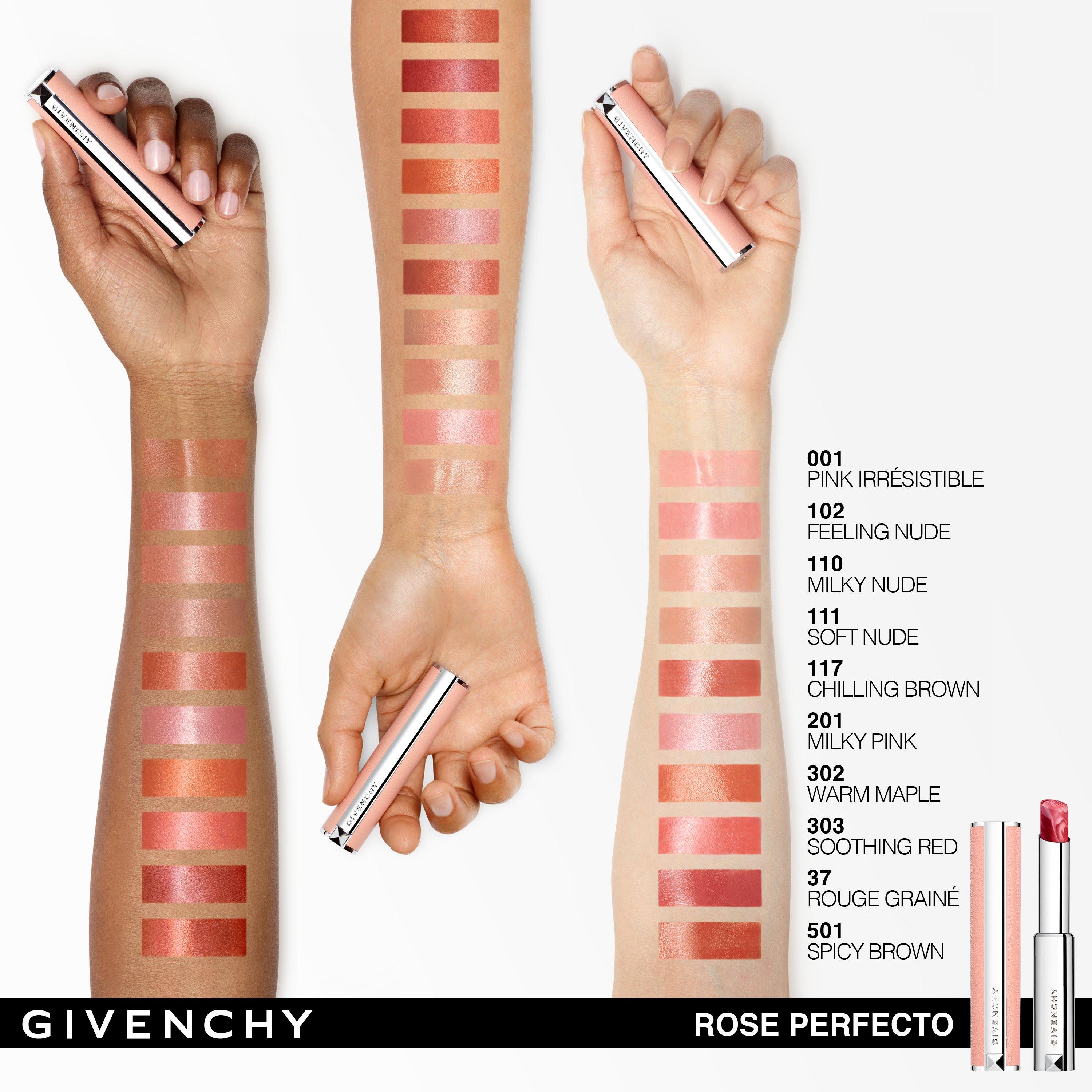 501 Brown - GIVENCHY - Givenchy Rose Perfecto Beautifying Lip Balm - 5