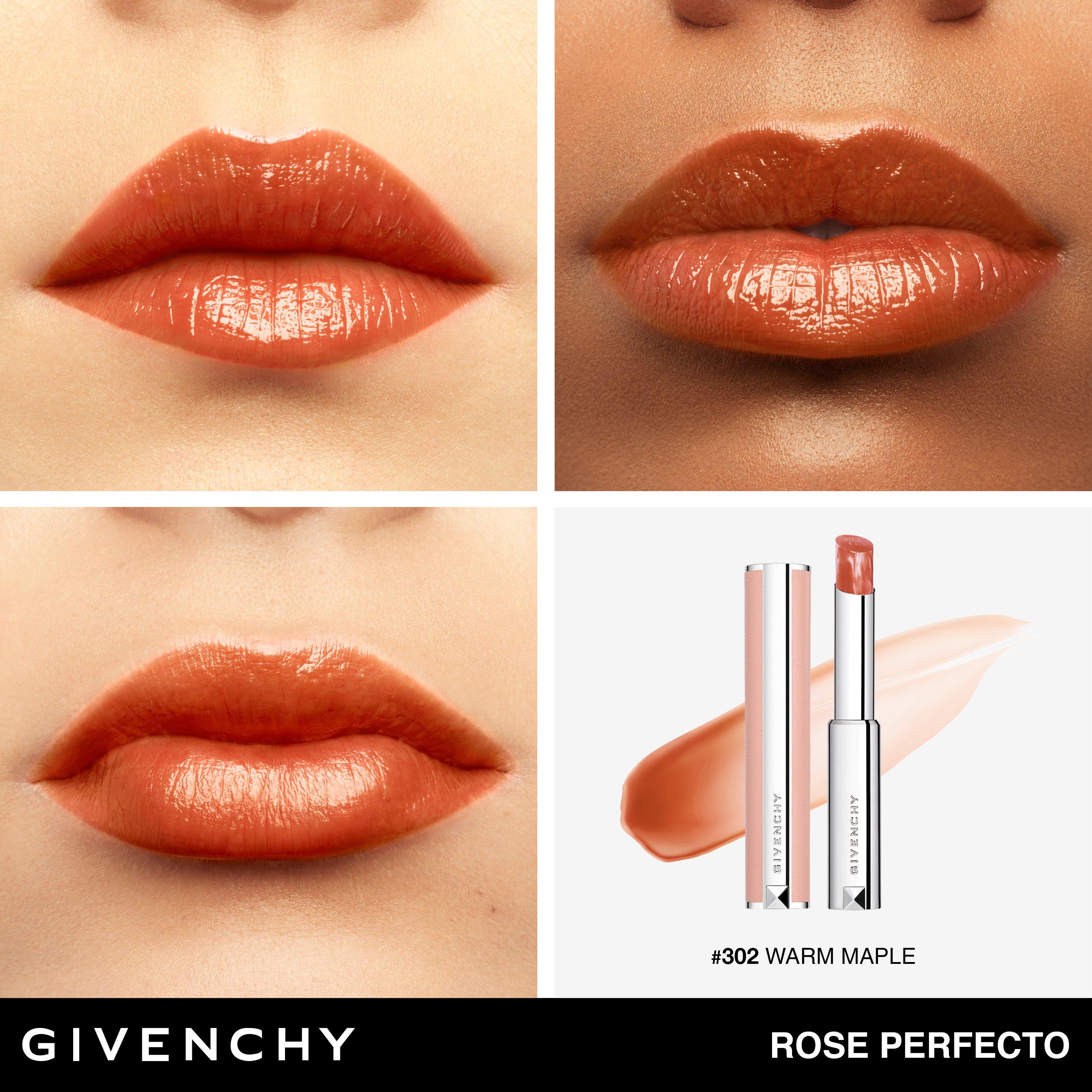 302 Maple - GIVENCHY - Givenchy Rose Perfecto Beautifying Lip Balm - 3
