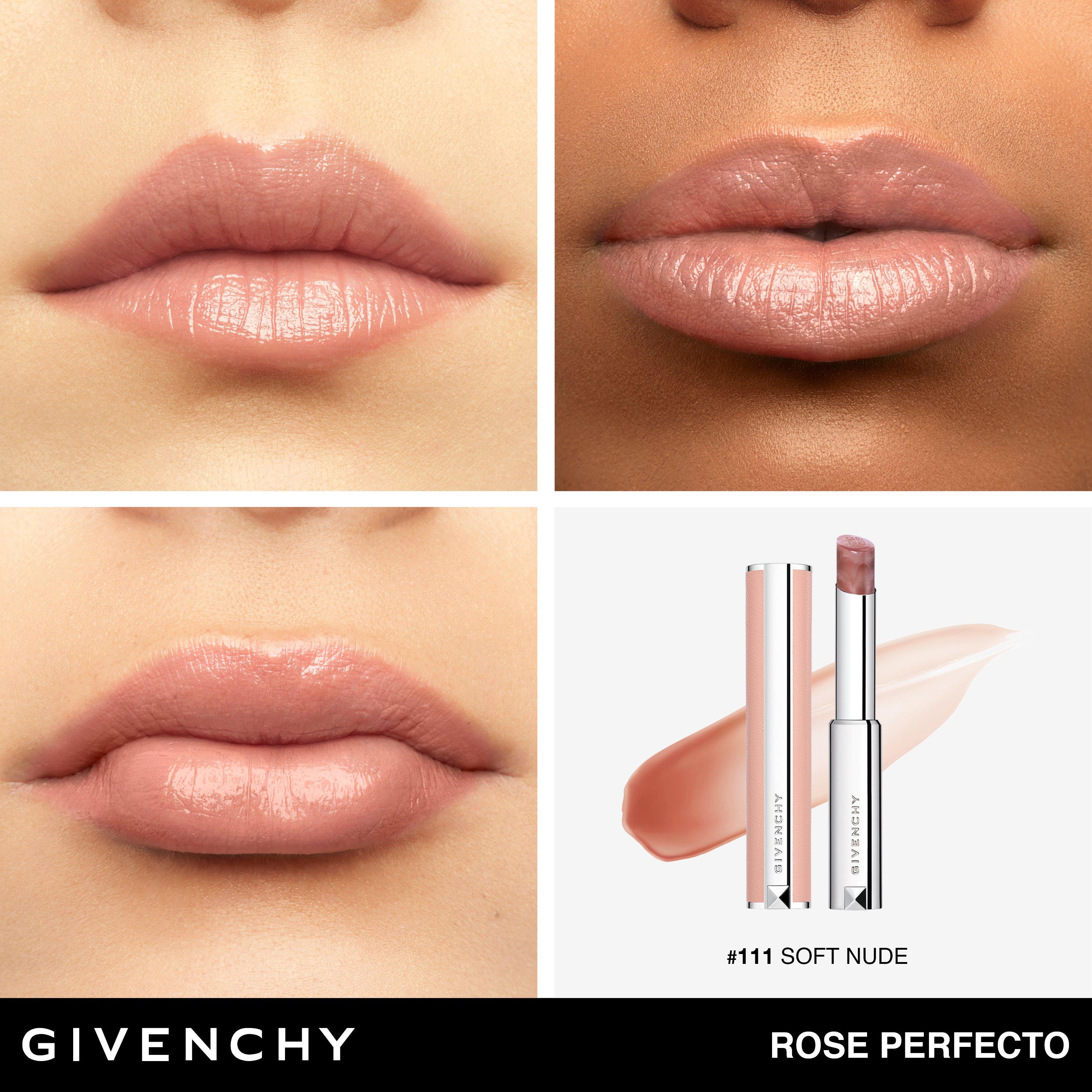 111 Nude - GIVENCHY - Givenchy Rose Perfecto Beautifying Lip Balm - 3