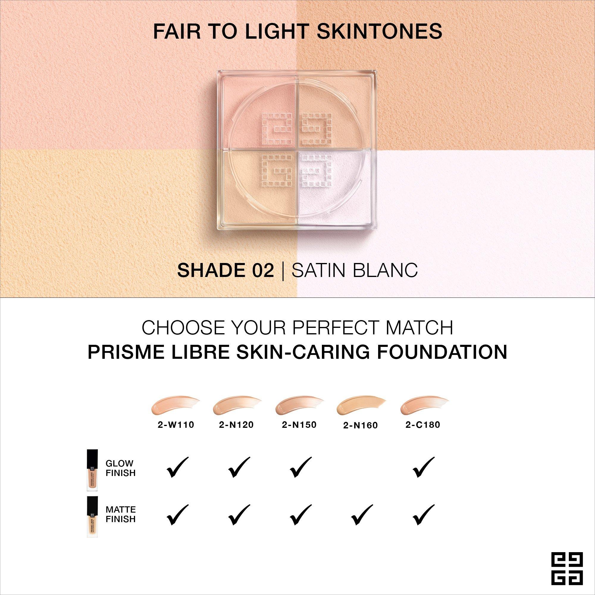 02 Satin - GIVENCHY - PRISME LIBRE MINI 4-COLOUR LOOSE POWDER - 5