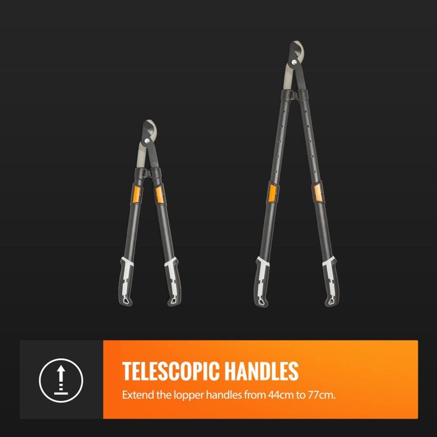 Black - VonHaus - VonHaus Pruning Set - 5