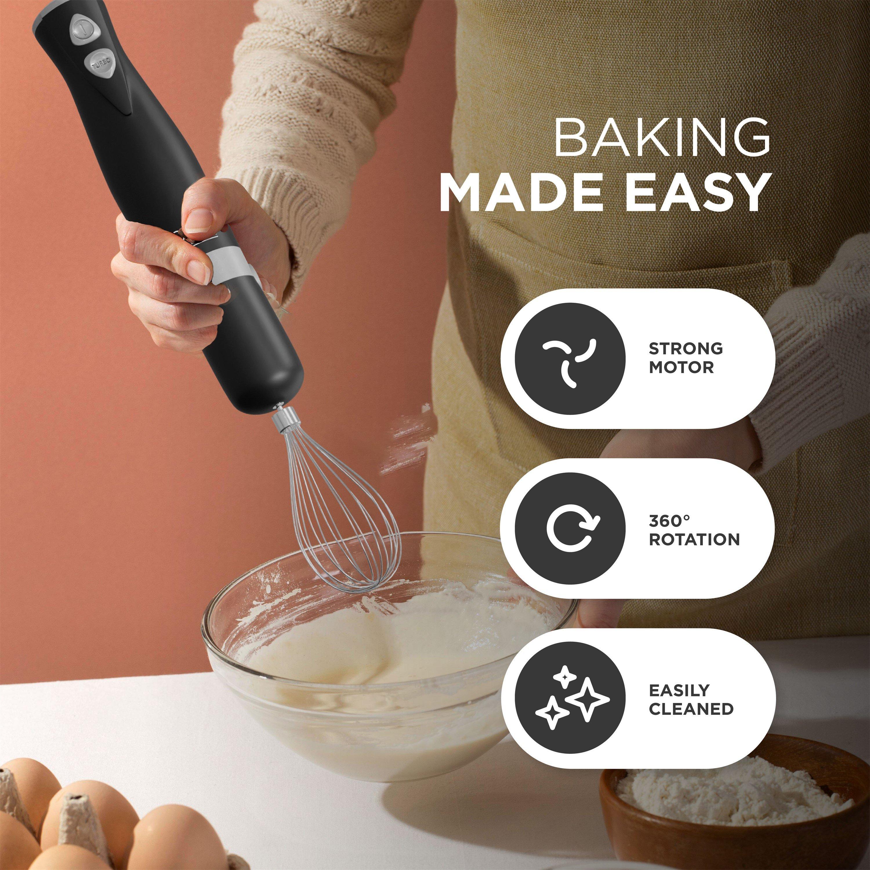 Black - DMD Collective - Hand Blender with Accessories - 5