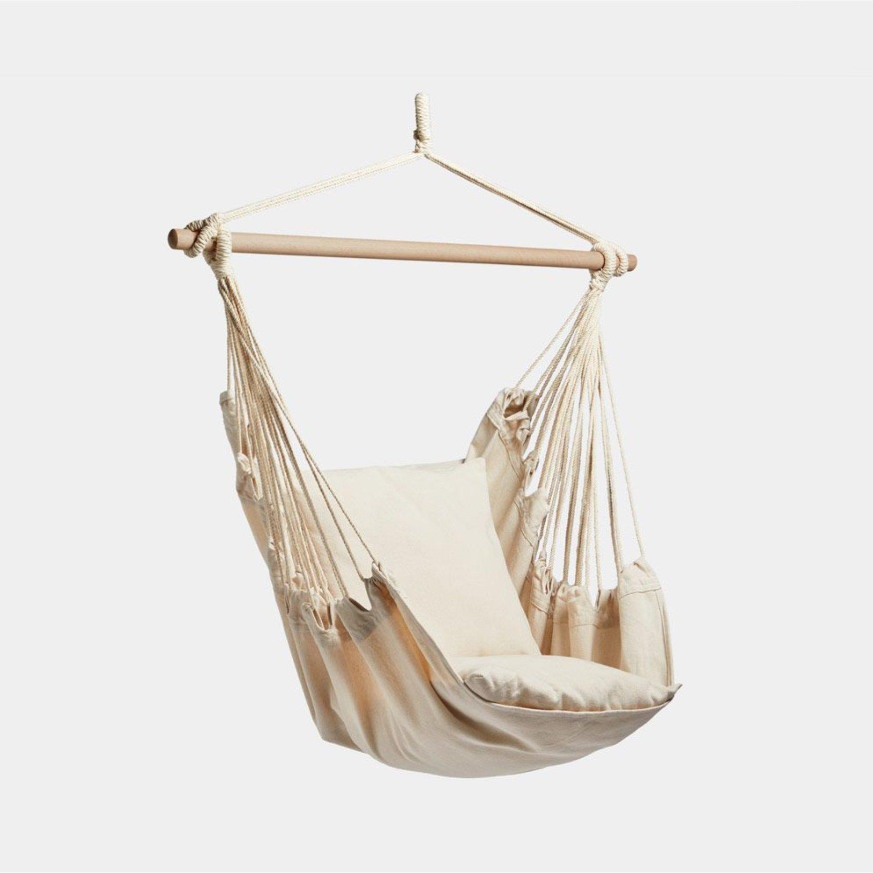 Beige - VonHaus - VonHaus Outdoor Hanging Chair - 1