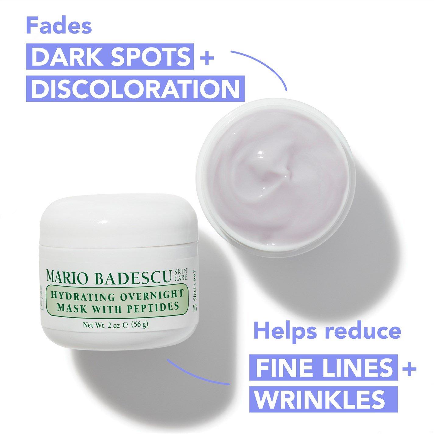 Clear - Mario Badescu - HYDRATING OVERNIGHT MASK WITH PEPTIDES - 4
