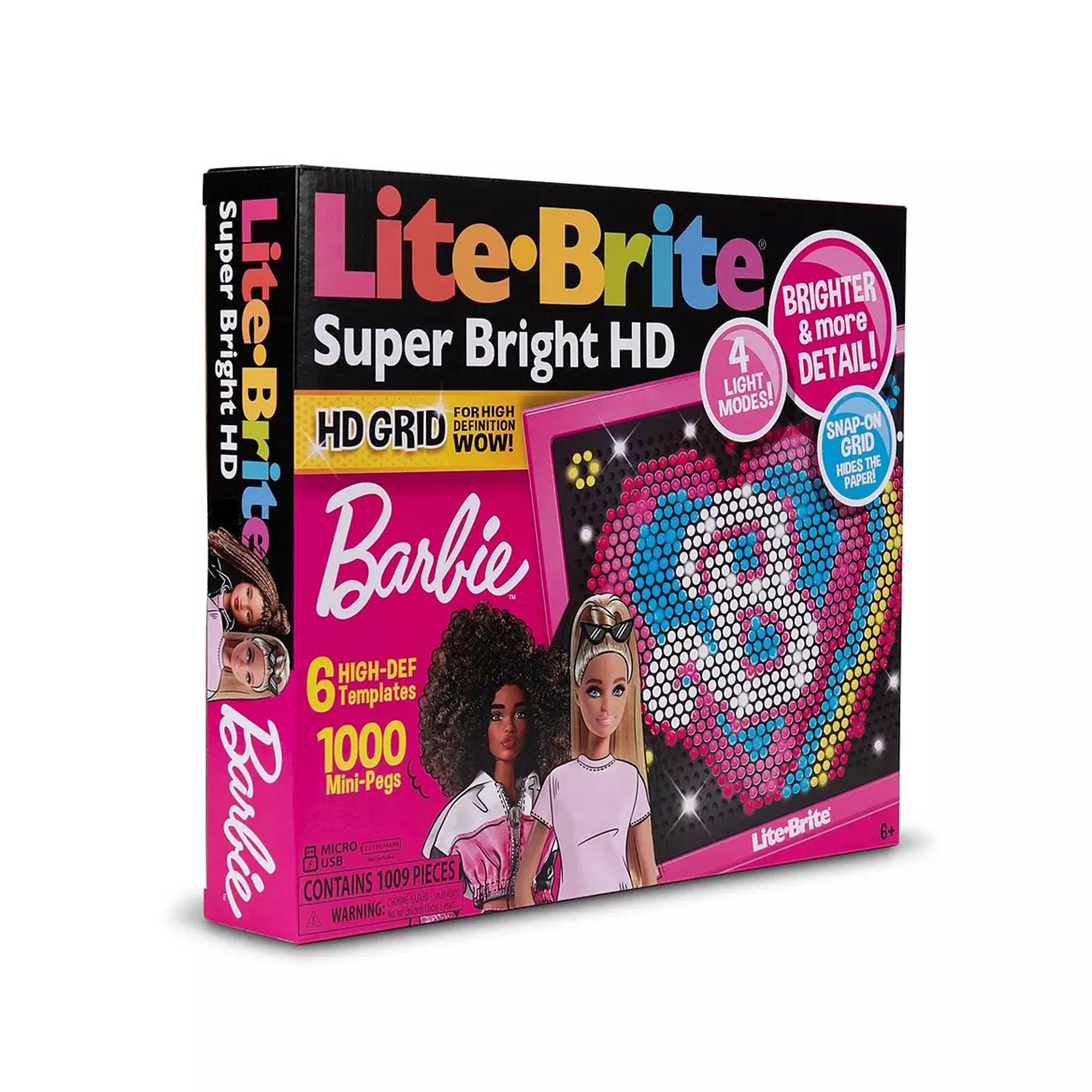 Waren - Lite Brite - LITE BRITE SUPER BRIGHT BARBIE - 2