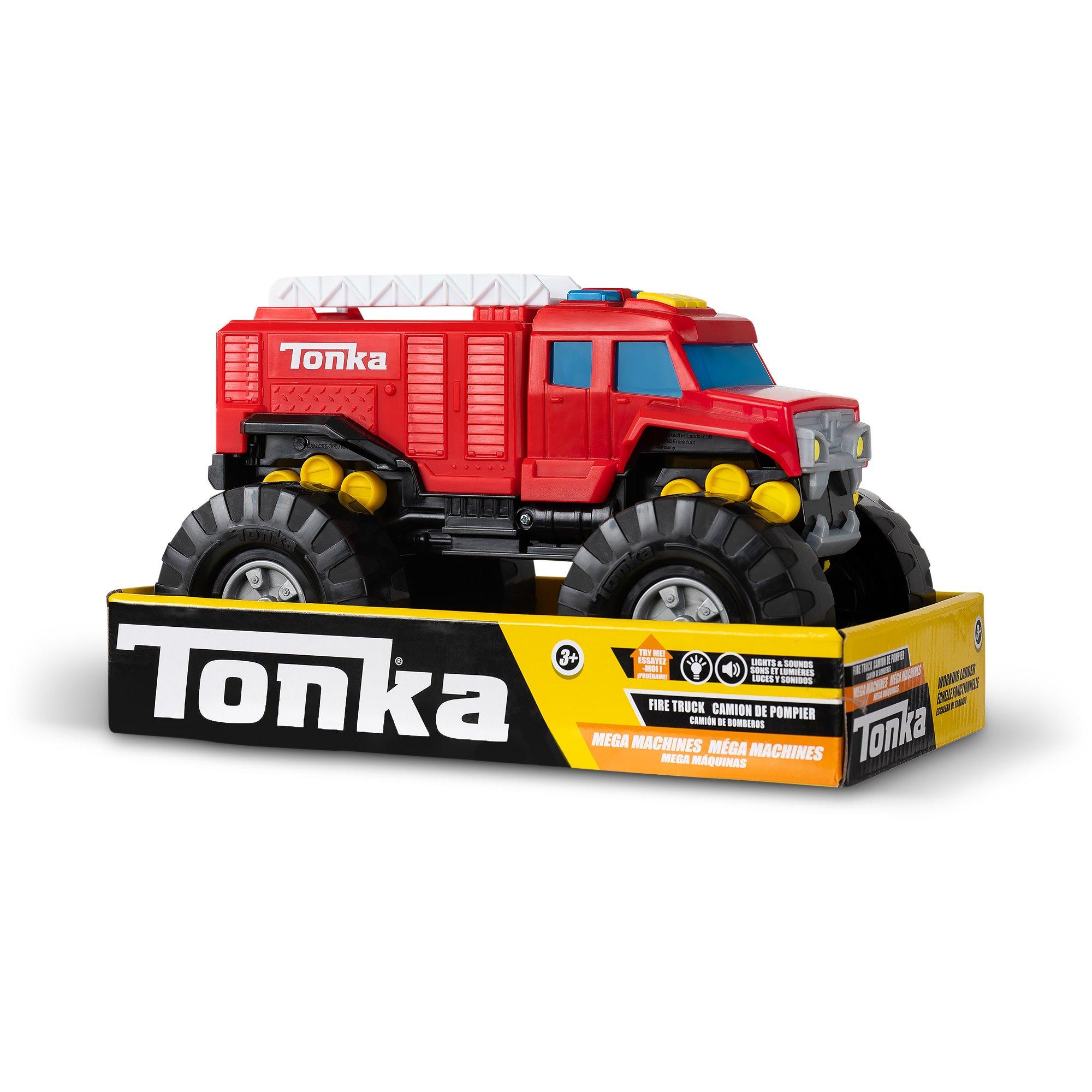 Merchandise - Tonka - TONKA MEGA MACHINES FIRE TRUCK - 1
