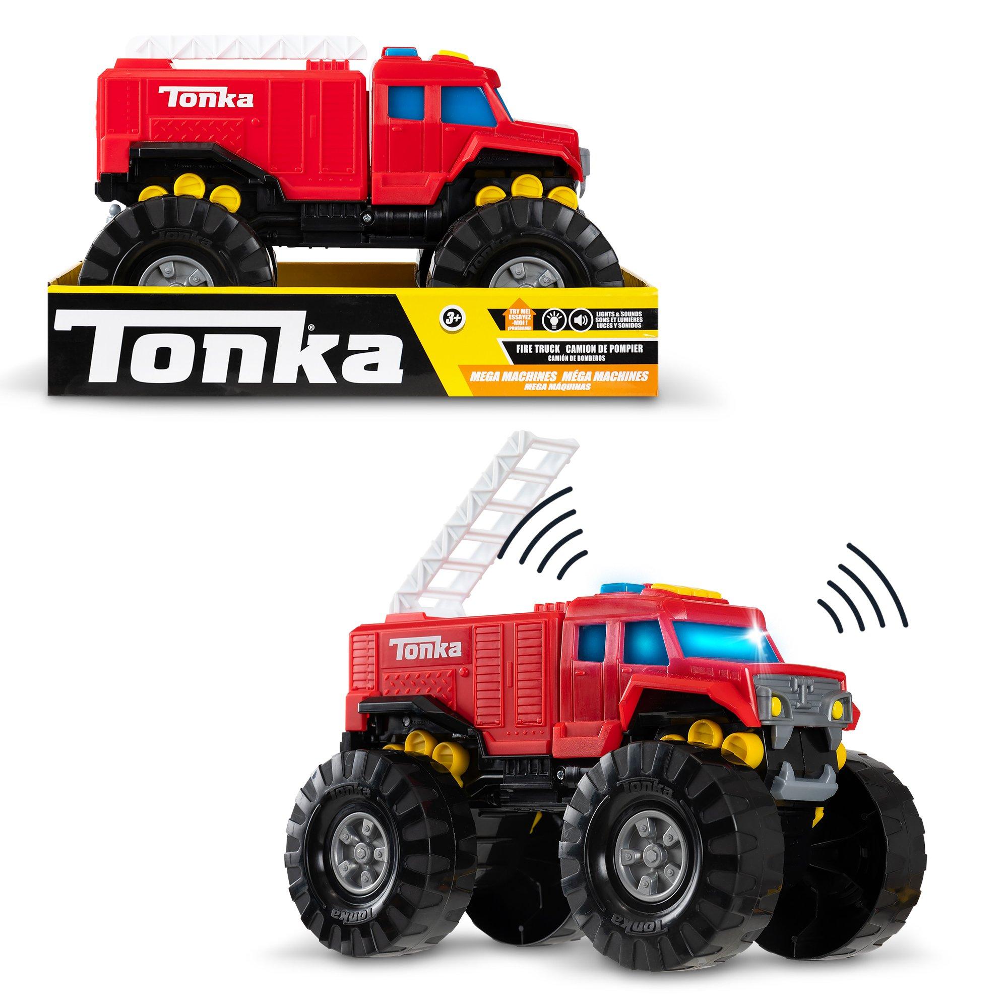 Merchandise - Tonka - TONKA MEGA MACHINES FIRE TRUCK - 2