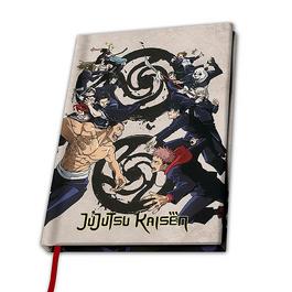 GB Eye GAME JUJUTSU KAISEN A5 NOTEBOOK TOKYO KYOTO