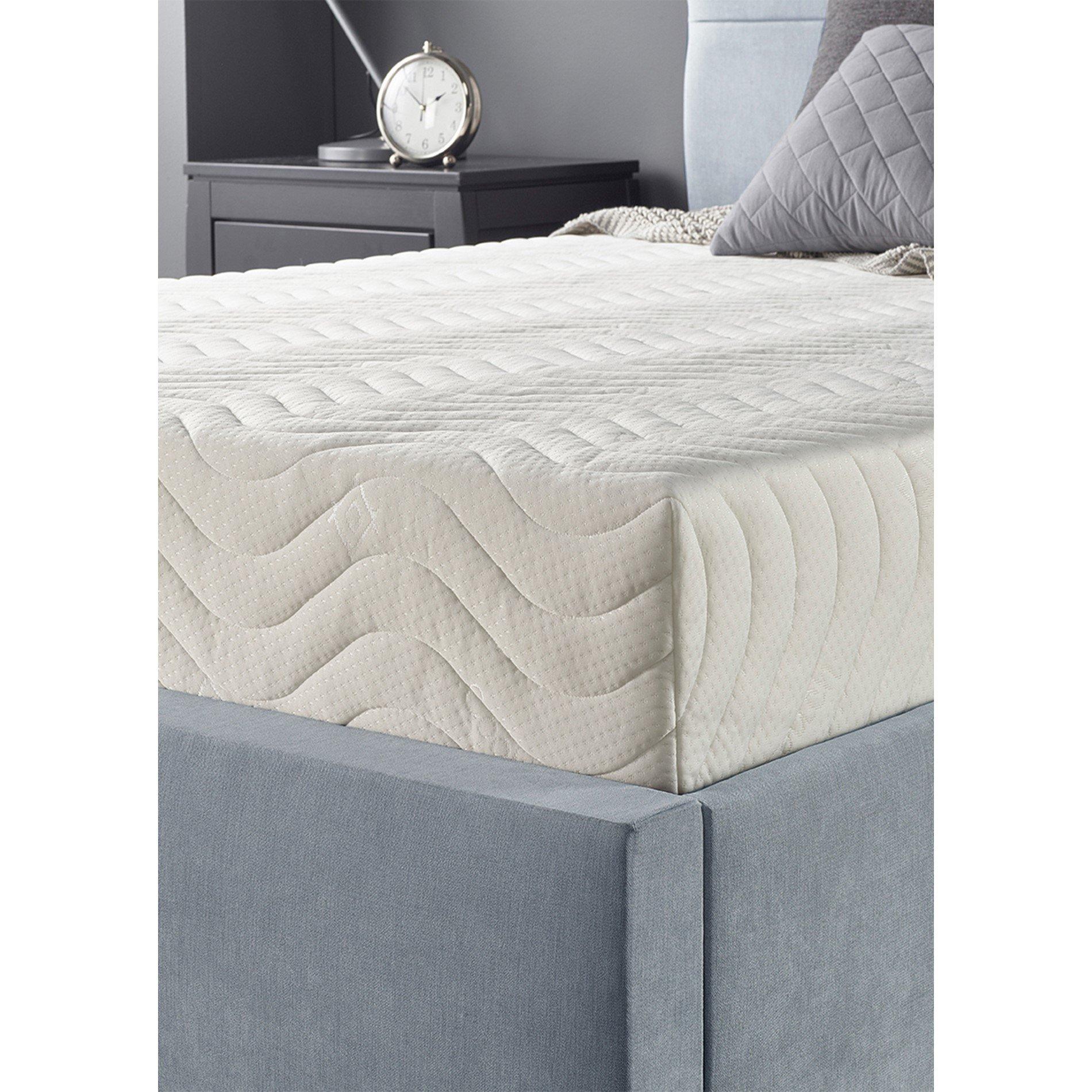White - Aspire - Aspire Total Relief Memory Foam Mattress - 2
