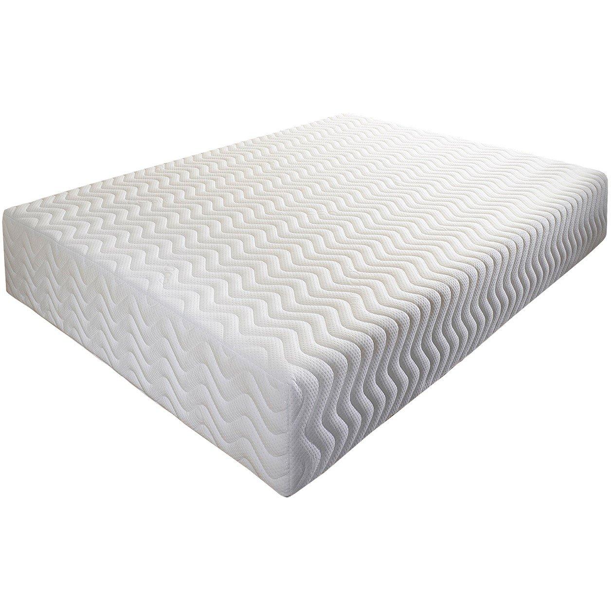 White - Aspire - Aspire Total Relief Memory Foam Mattress - 4