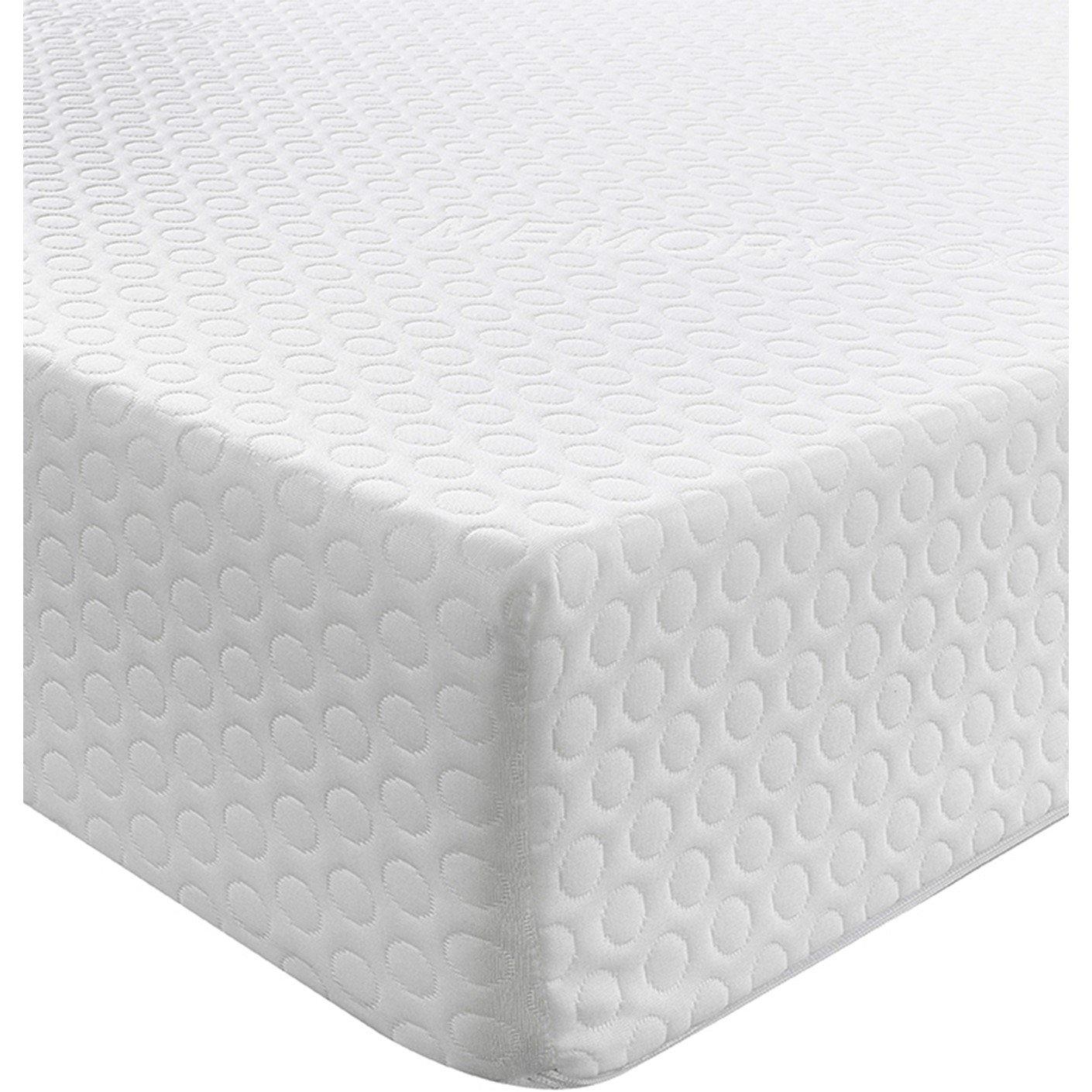 White - Aspire - Essentials Memory Foam Mattress - 7
