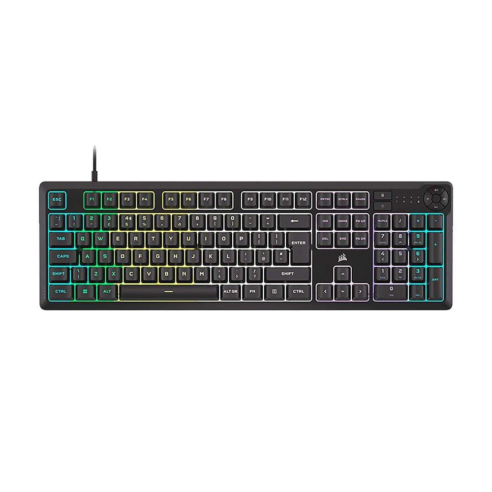 Schwarz - Corsair - K55 Core Black Keyboard - 1