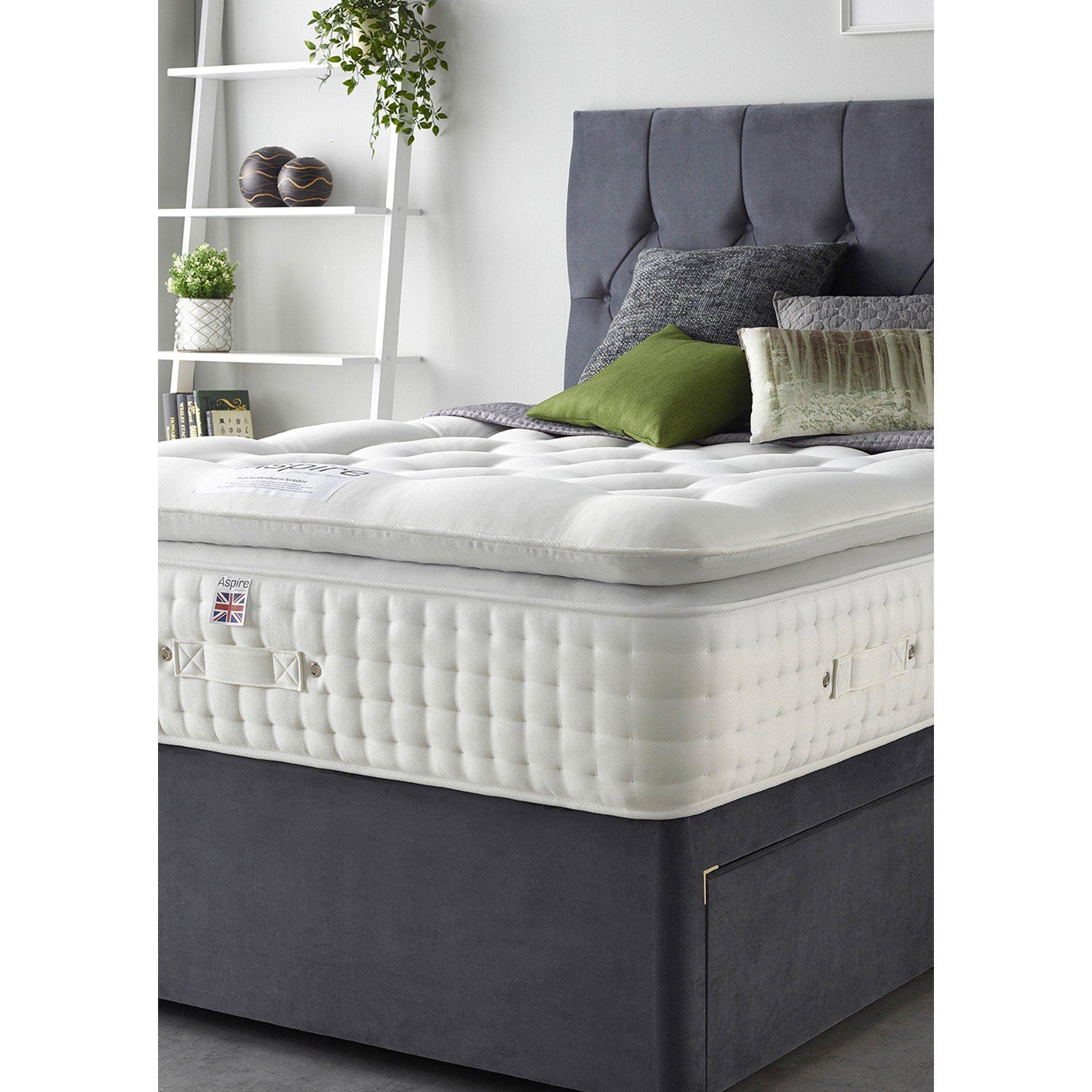 Aspire Aspire Alpaca Silk 5000 Pocket Pillowtop Mattress - White