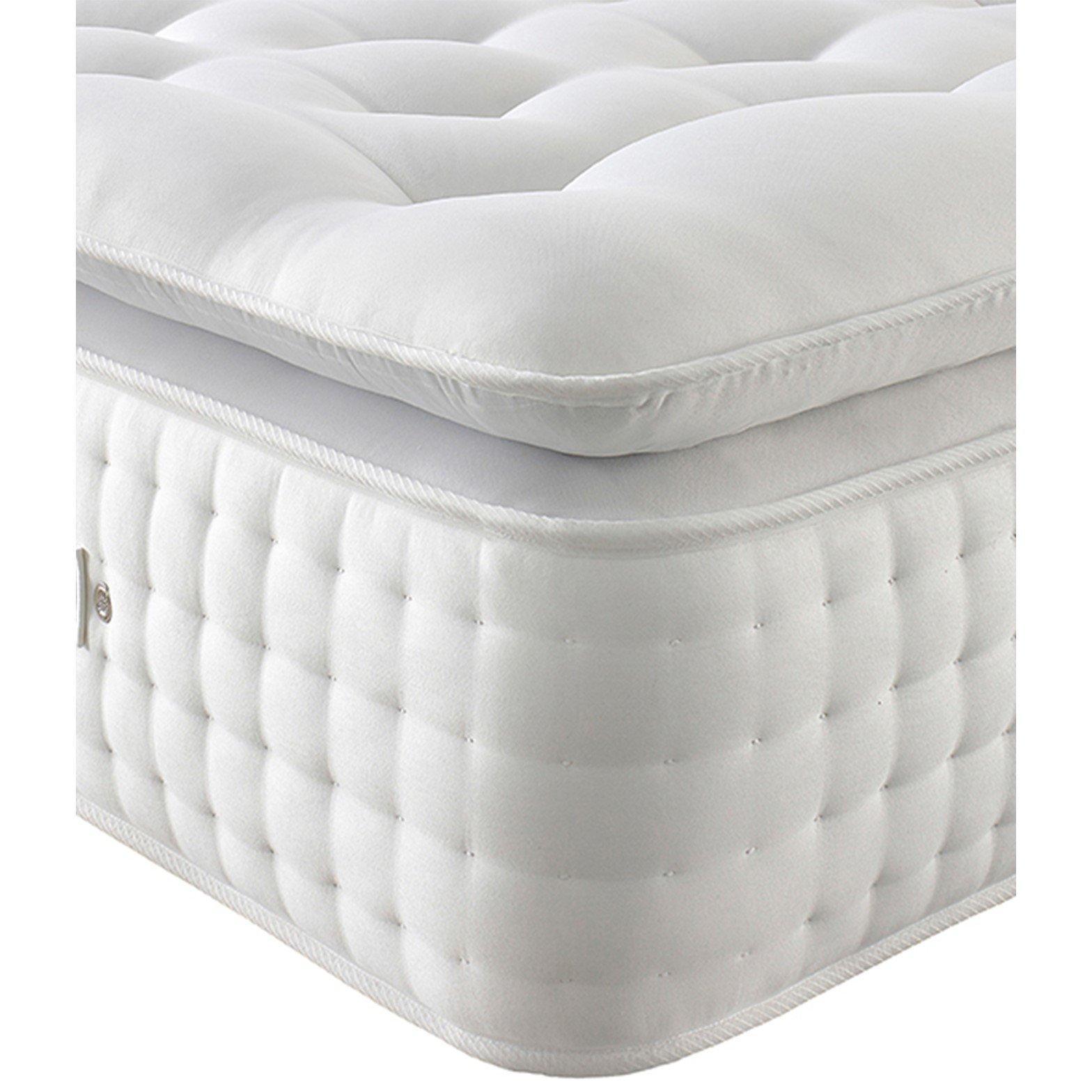 White - Aspire - Alpaca Silk 5000 Pocket Pillowtop Mattress - 6