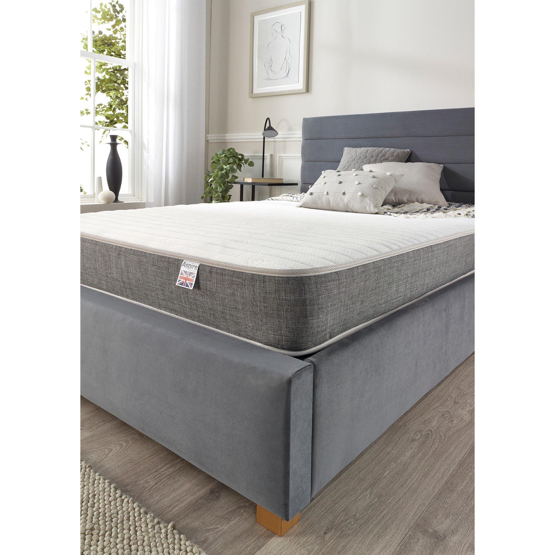 White - Aspire - Aspire 1000 Pocket Mattress - 3