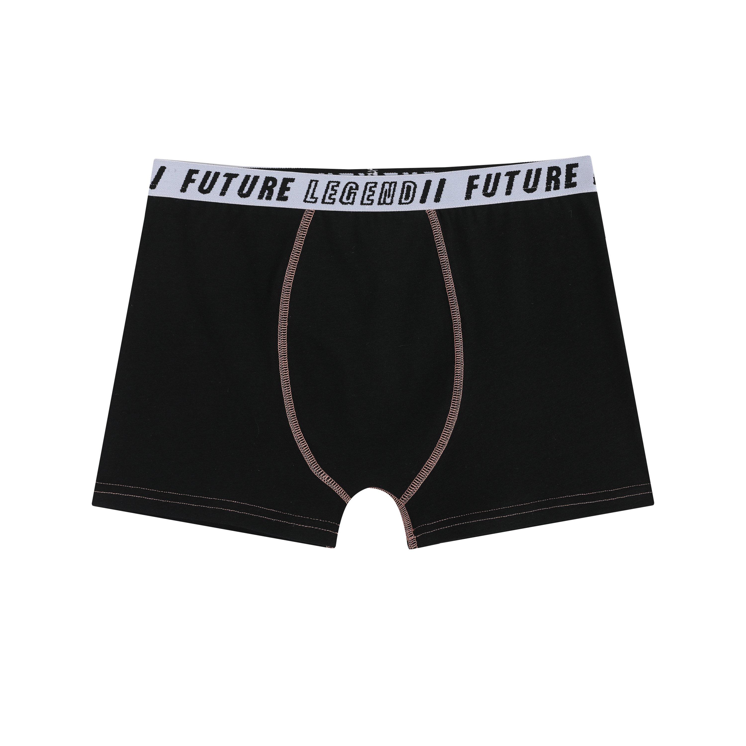 Black/Multi - Firetrap - 7 PK Trunks Jn - 4