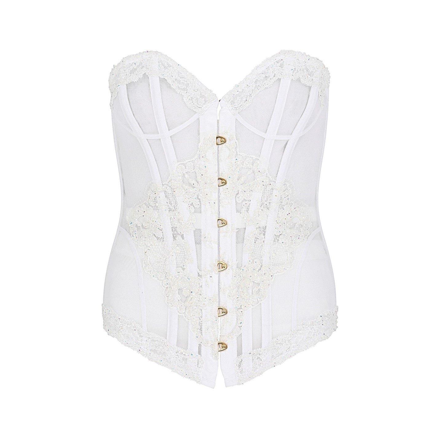 White - Agent Provocateur - DARCIEE Corset - 4