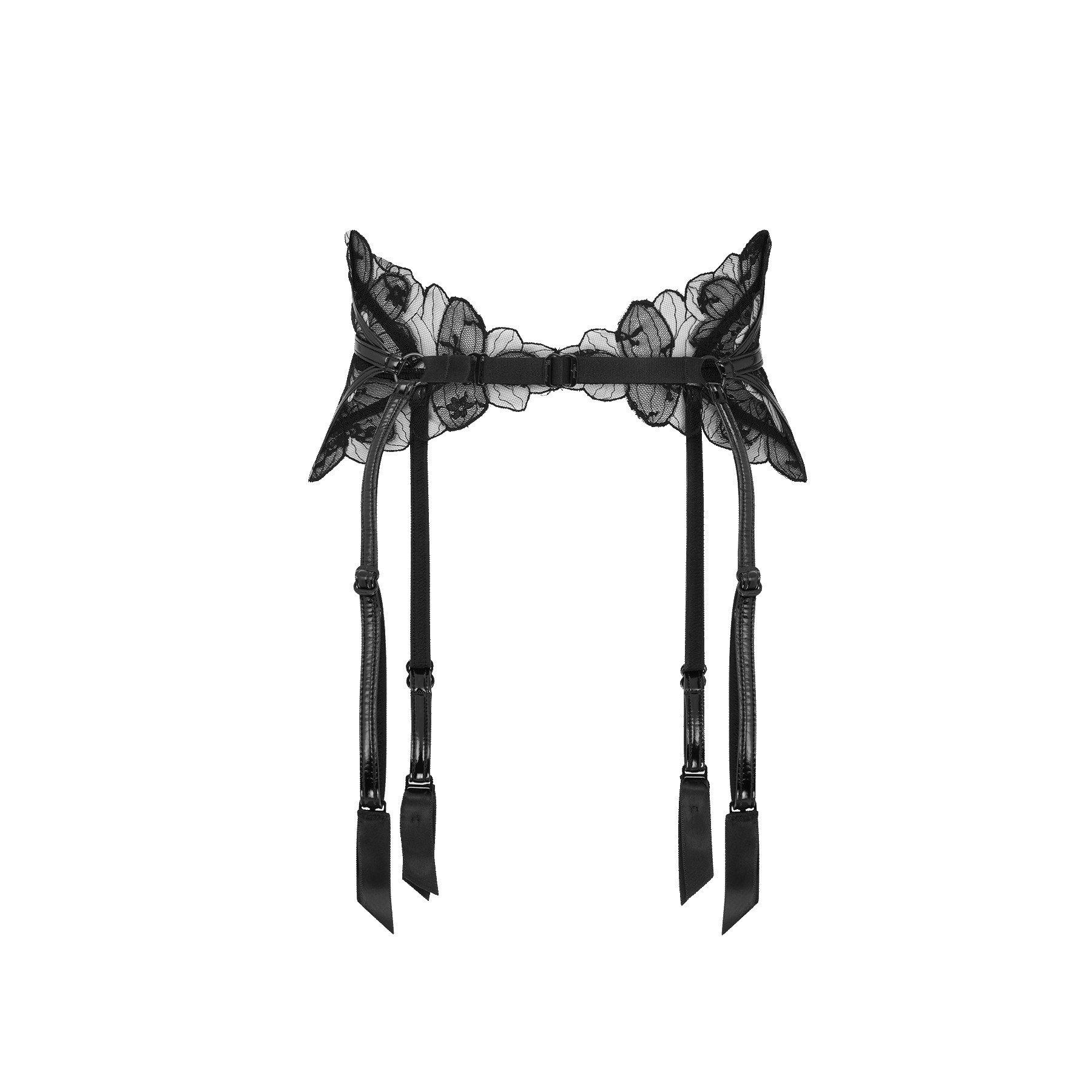 Agent Provocateur Women's Litzia Suspender - Black - 5