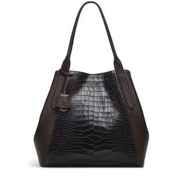 Radley large Watermill woven bag Black