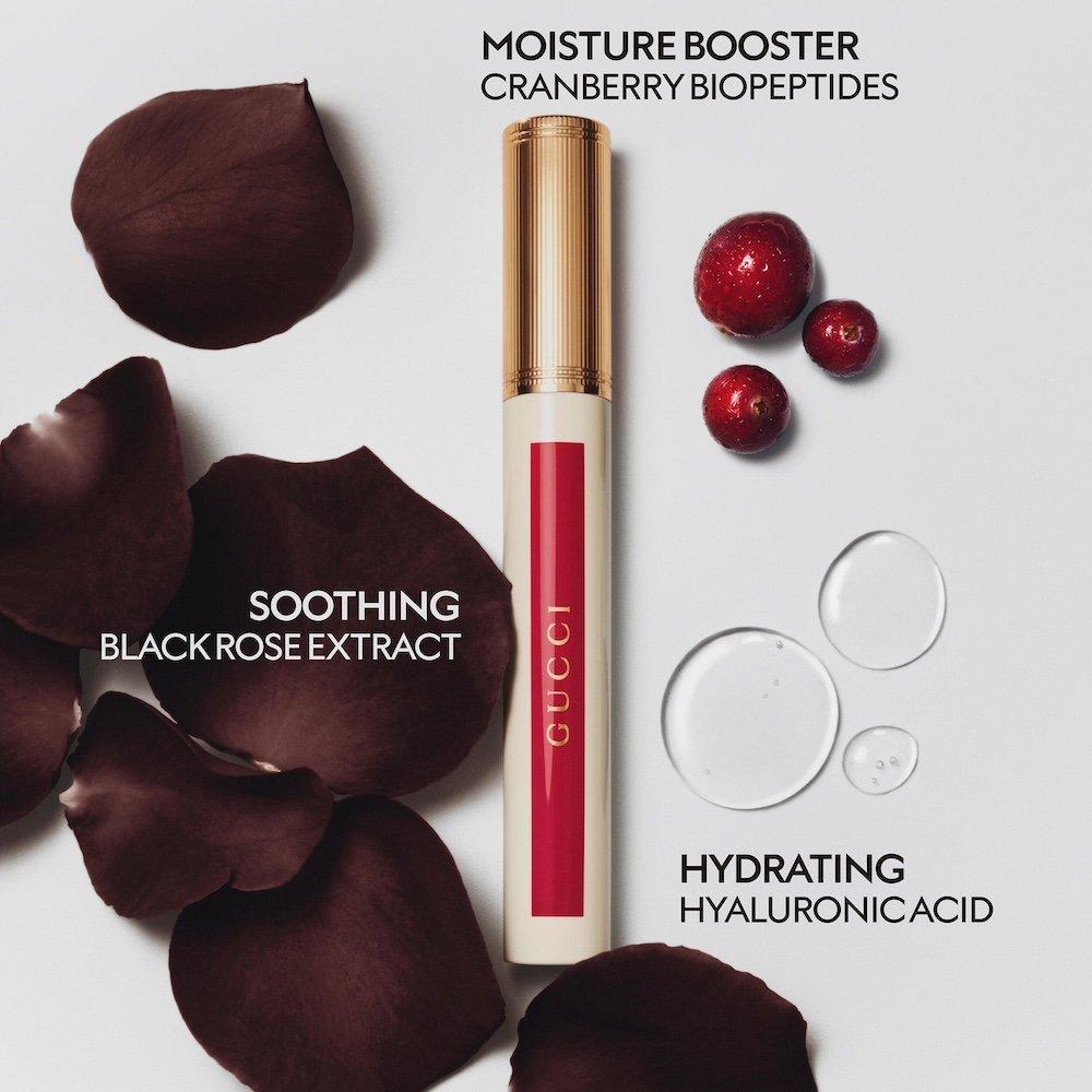 ValeriaRose - Gucci - Womens Glow Oil-In-Water Tint Liquid Lipstick - 6